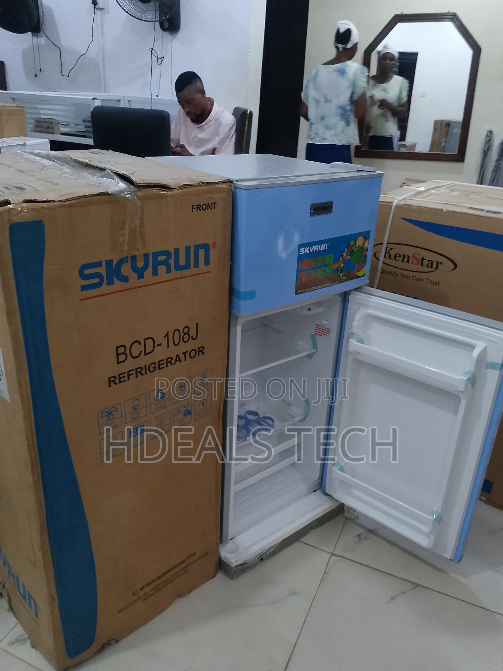 Skyrun Bcd108j Double Door Fridge – Affordable Durable