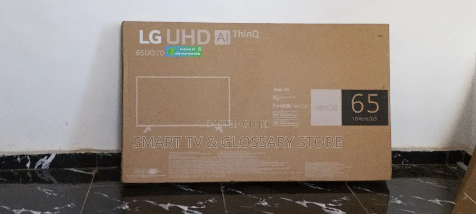 65 Inches Smart Tv With Youtube Google And Netflix