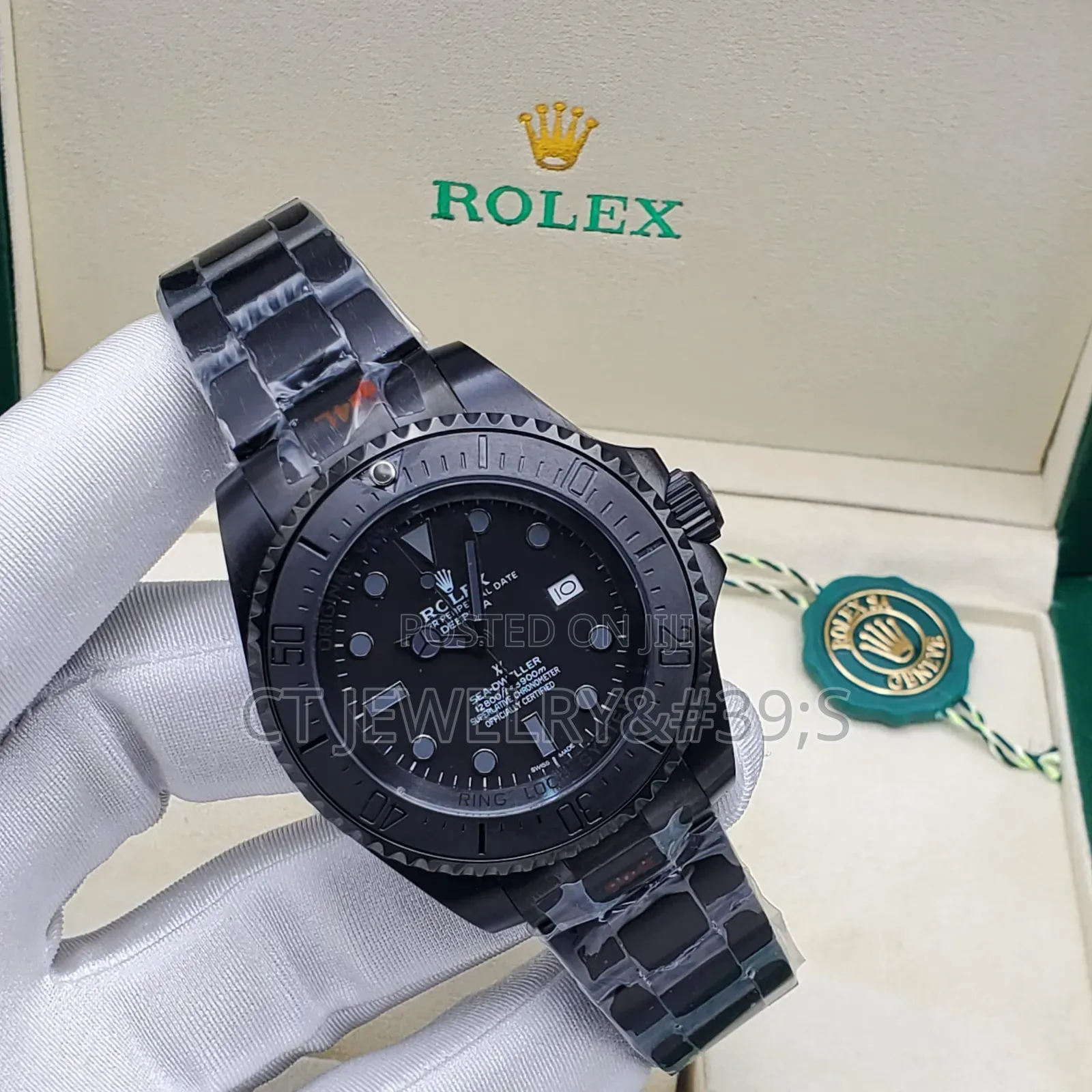 Rolex Sea-dweller All Black (Luxury) High Quality Stainless Steel