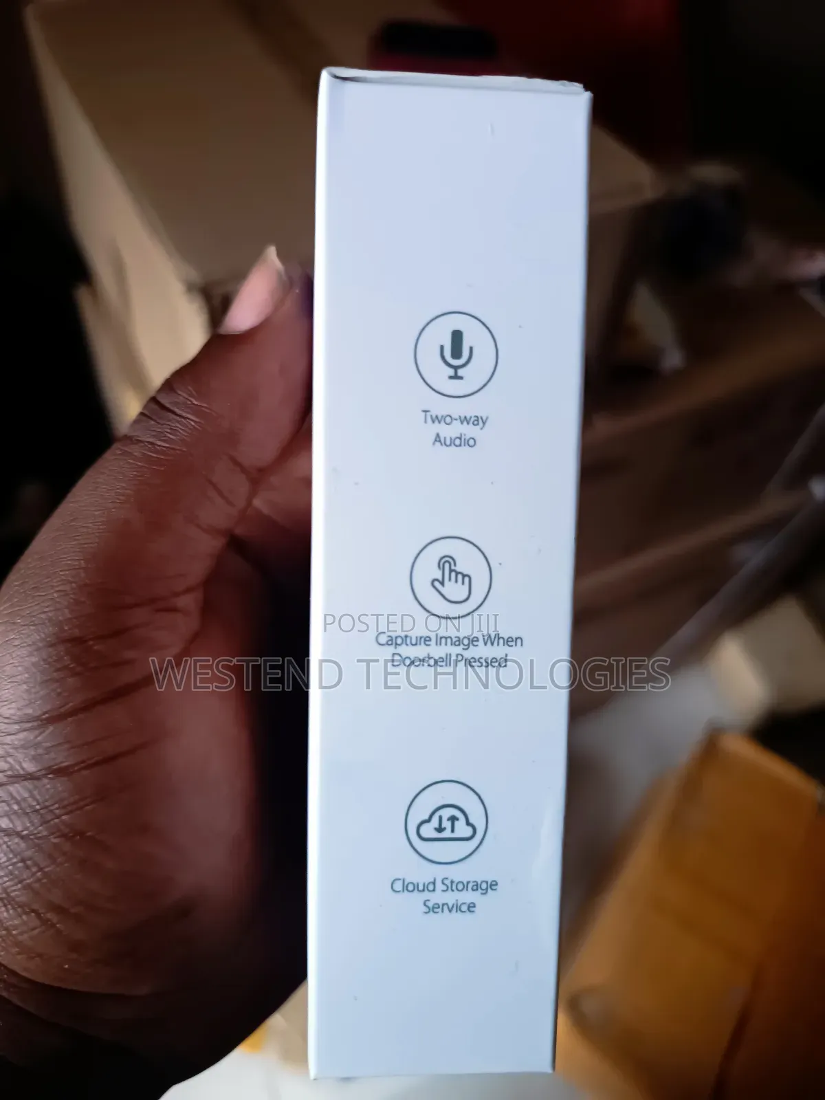 Tuya Smart Wifi Video Doorbell With Nite Vision And Voice Changer