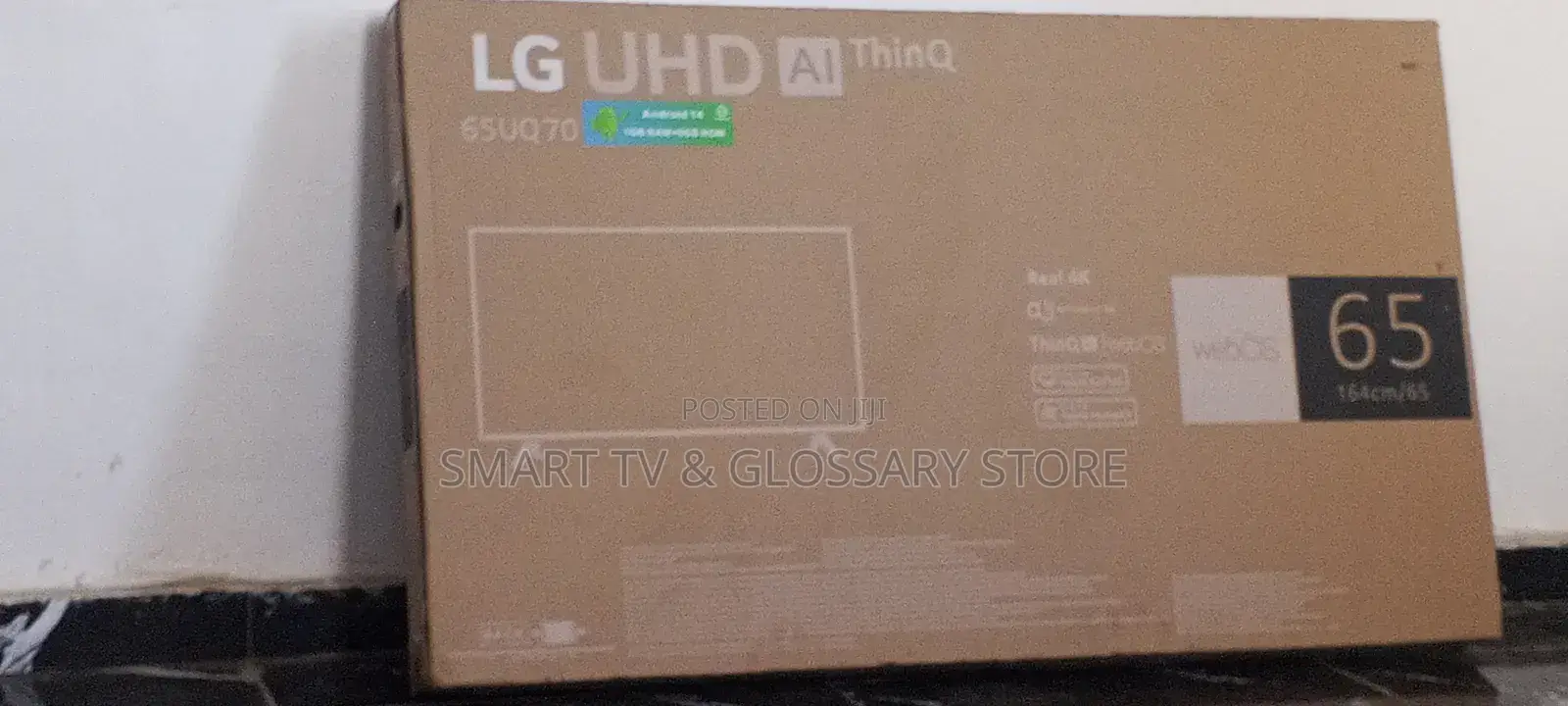 65 Inches Smart Tv With Great Improved Gb Inbuilt Air Play