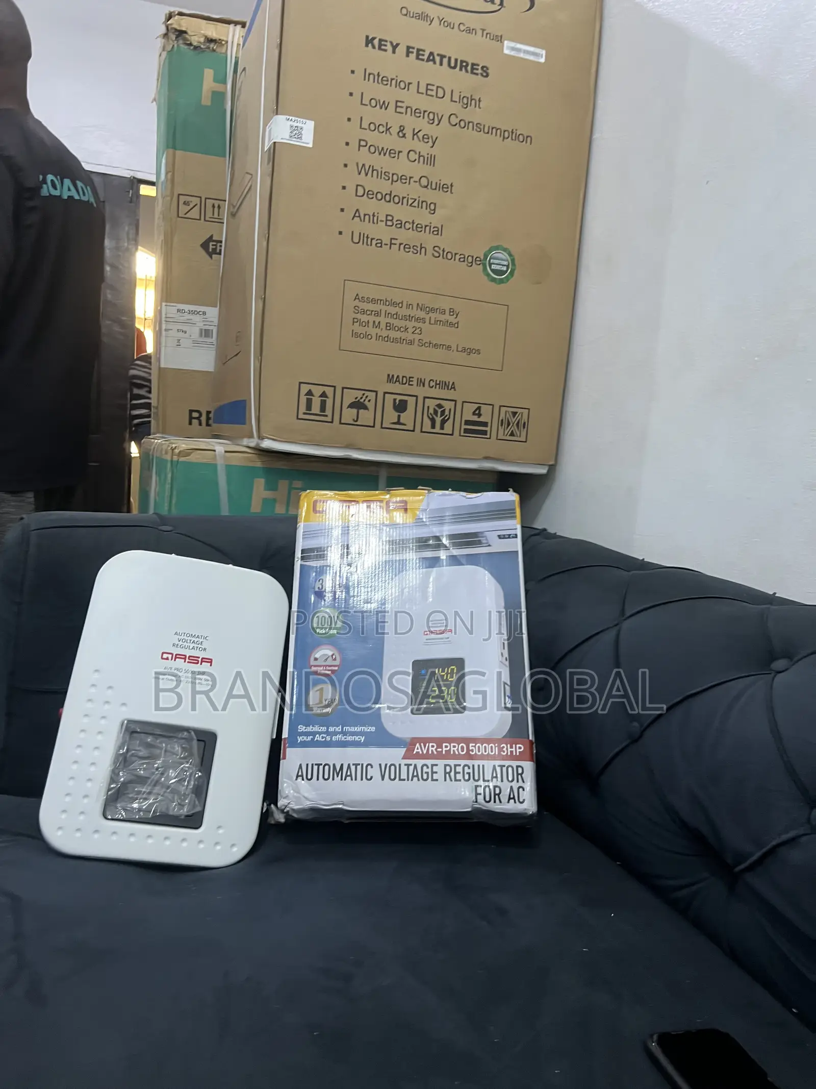 Qasa 5000w Voltage Stabilizer Built for Home Reliability