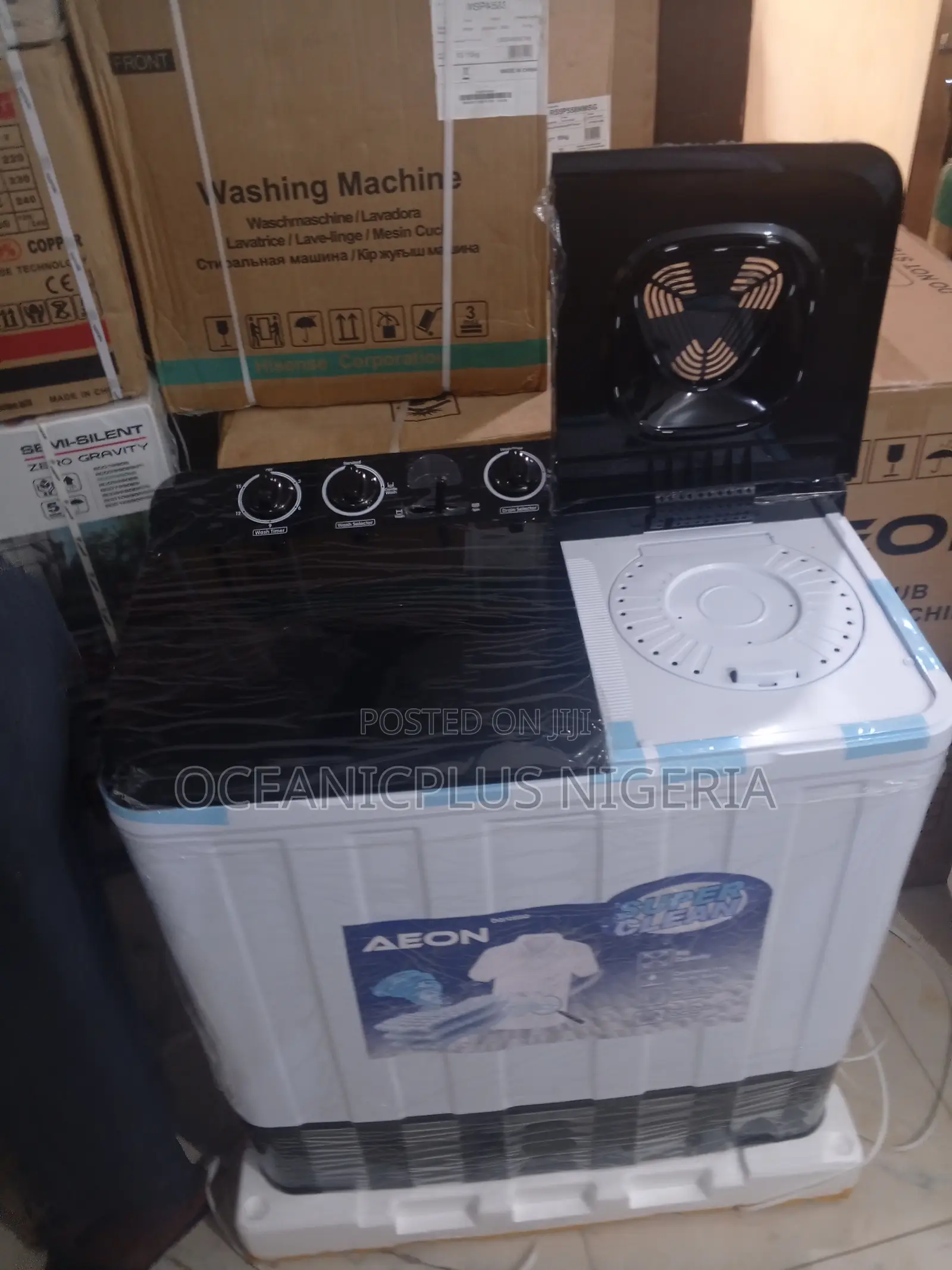 Aeon Twin Tub Washer With 13kg Load Capacity