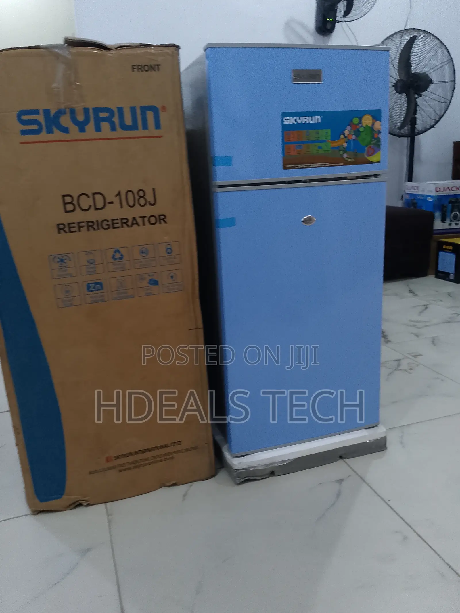 Skyrun Mini Double Door Refrigerator – Ideal Backup Fridge
