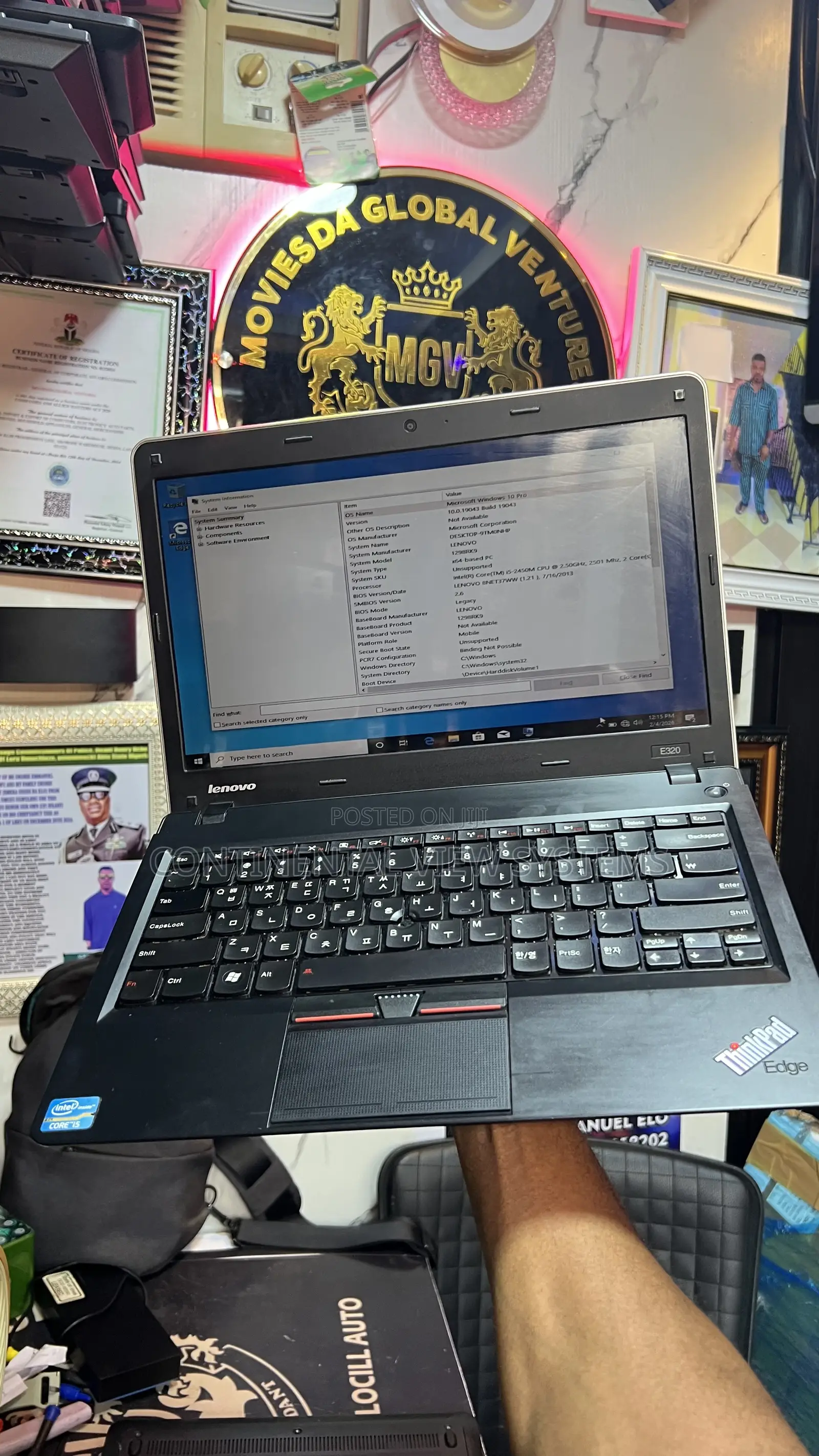Laptop Lenovo IdeaPad 320 8GB Intel Core i5 HDD 250GB