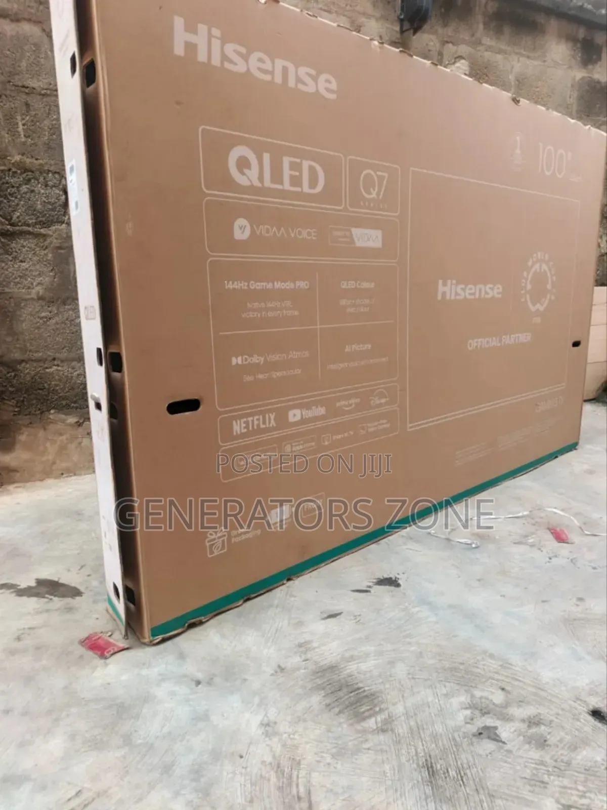 Hisense 100 Inch Qled Q7 Series Smart Tv