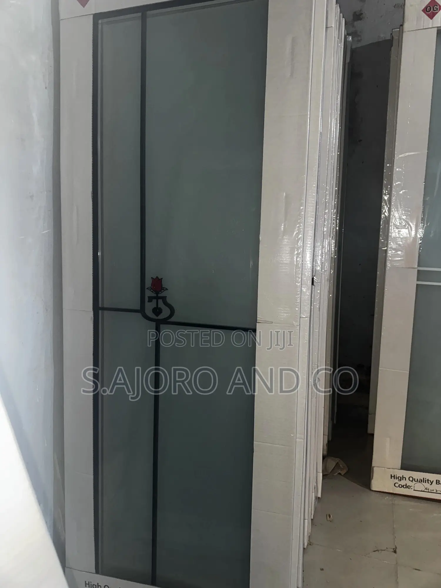Glass Toilet / Bathroom Doors High Quality