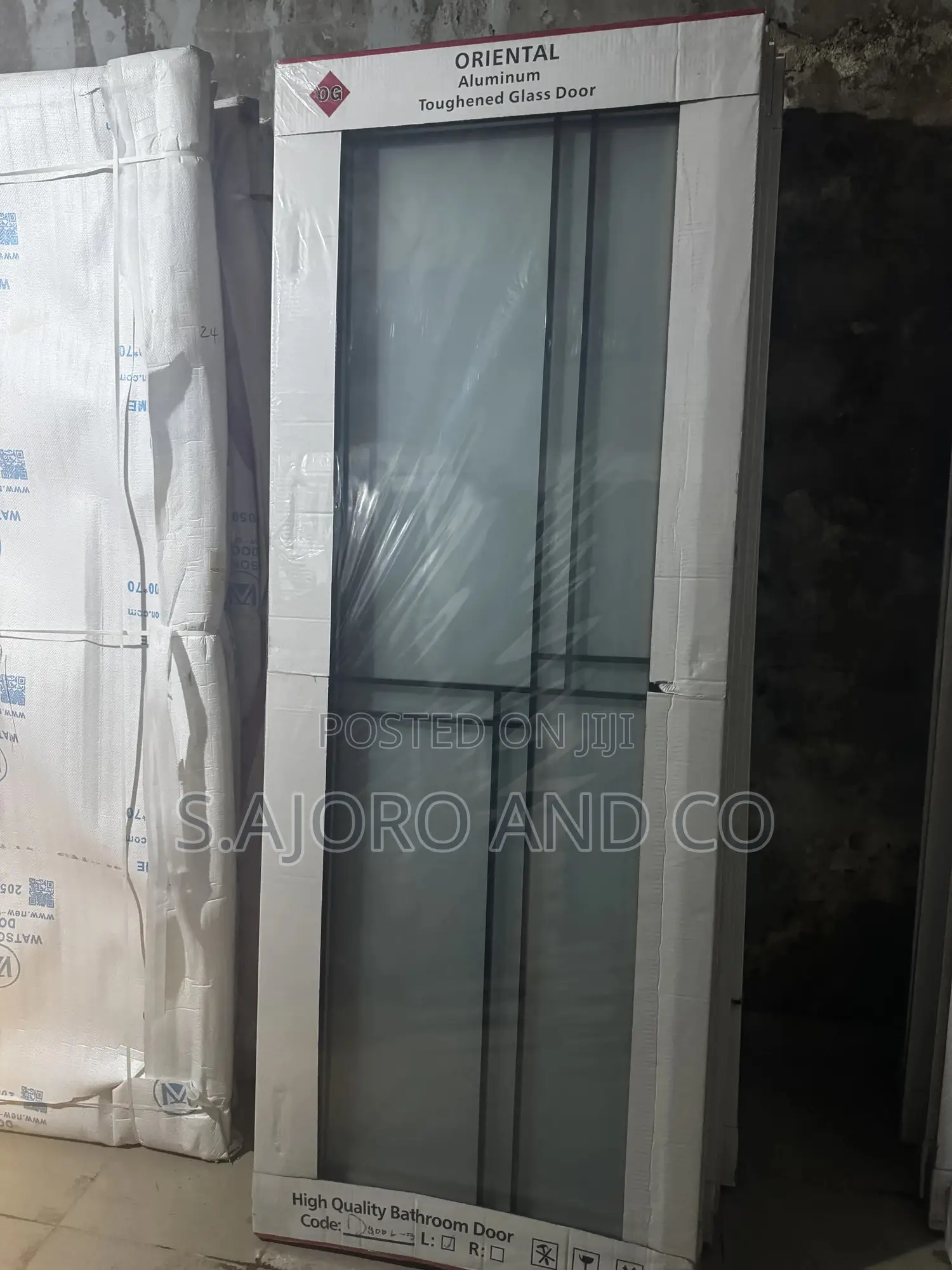 Glass Toilet / Bathroom Doors High Quality