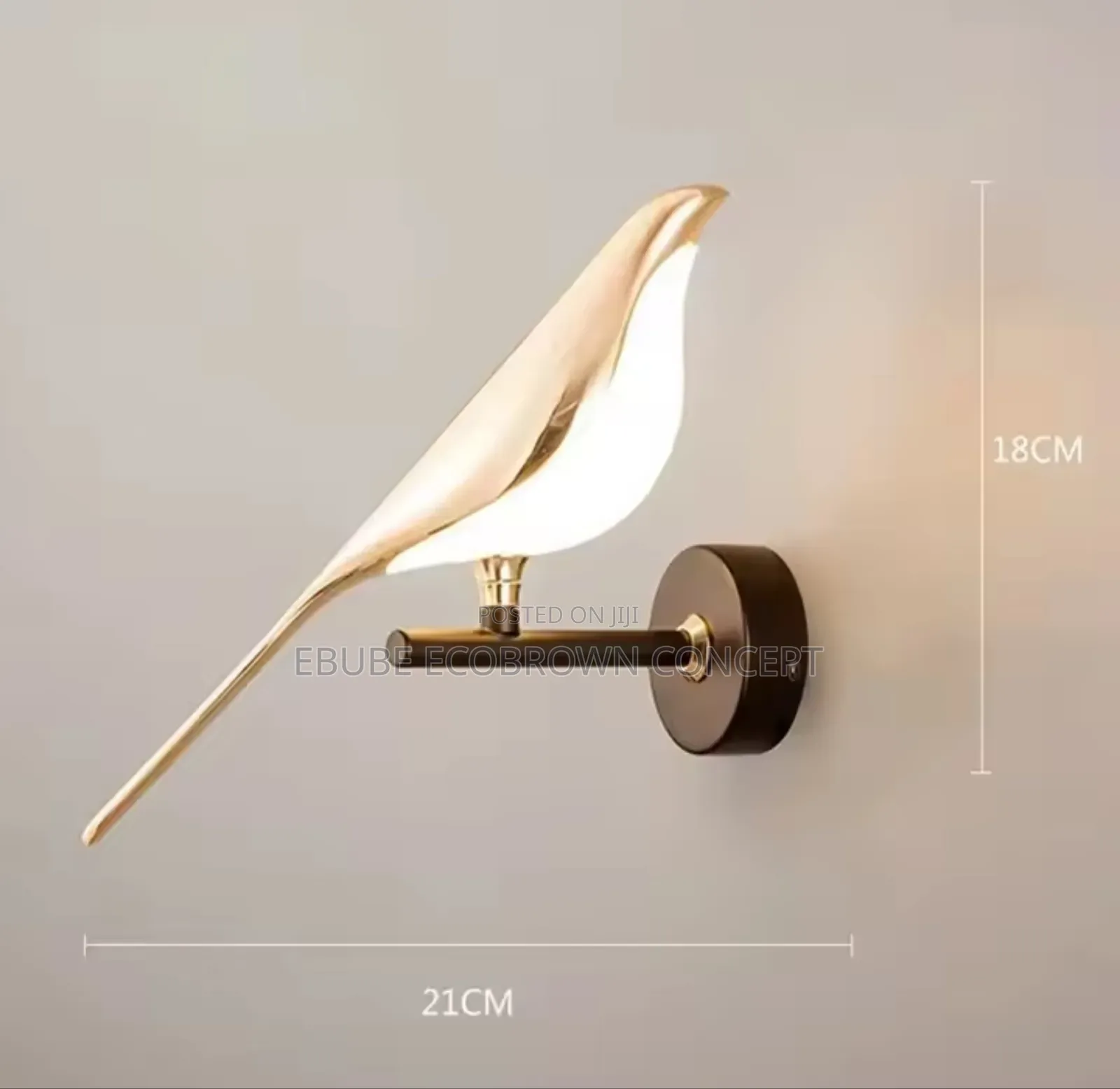 Modern Led Wall Lamp Magpie Bird Indoor Light for Modern Homes