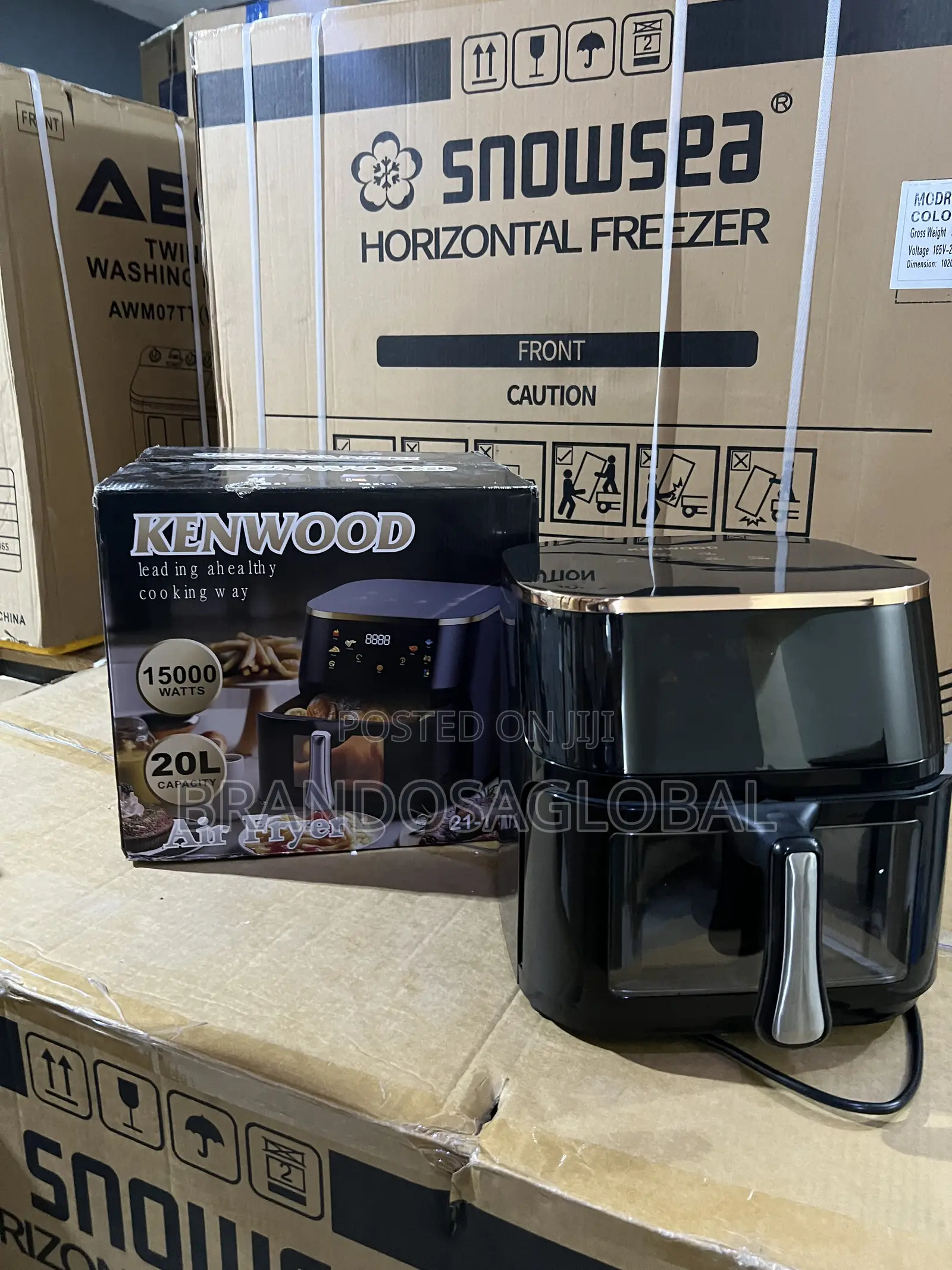 Kenwood 20l Air Fryer Built for Versatile Meal Preparation