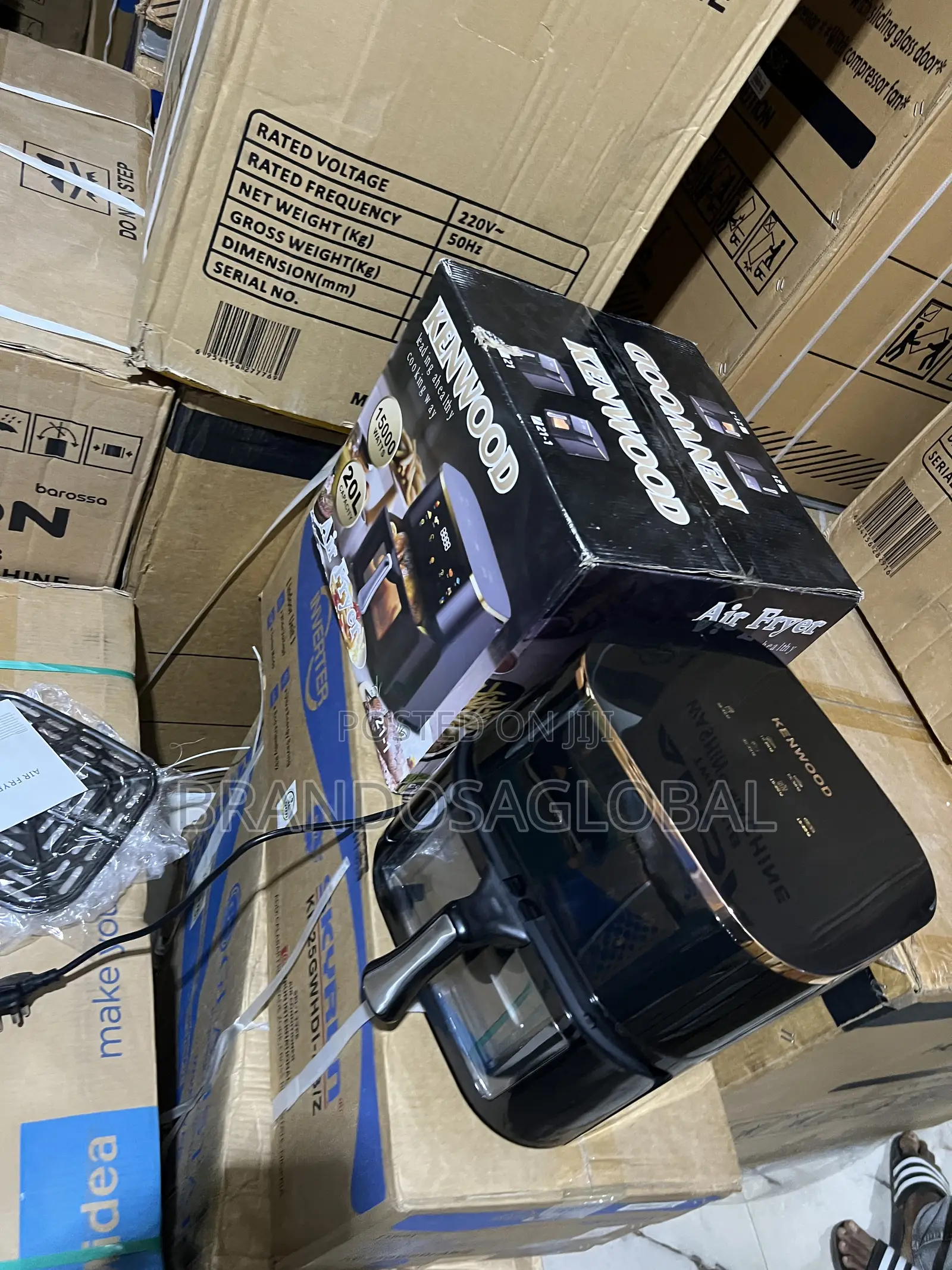 Kenwood 20l Oil-Free Air Fryer for Crispy Texture