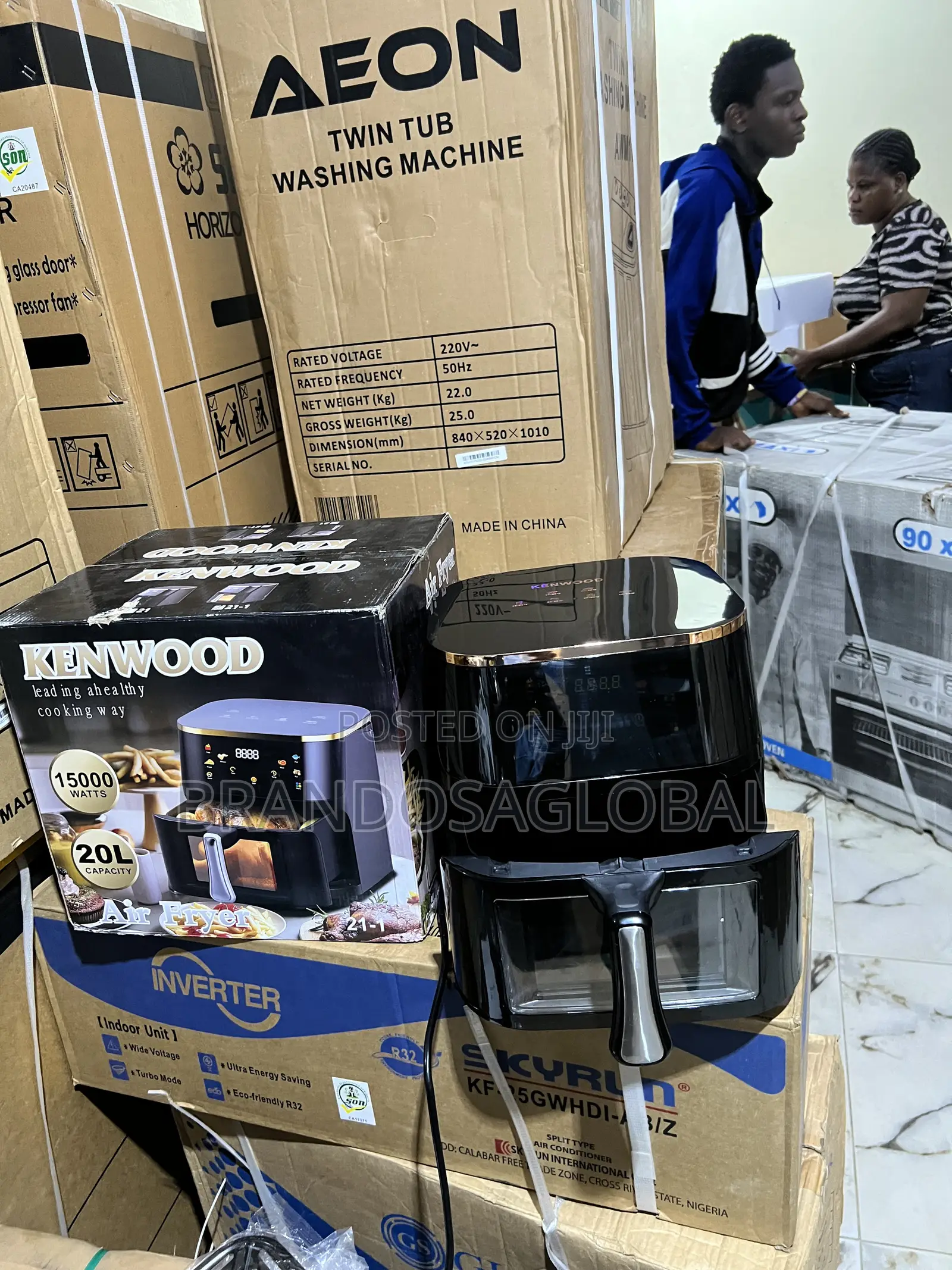 Kenwood 20l Air Fryer Built for Versatile Recipes
