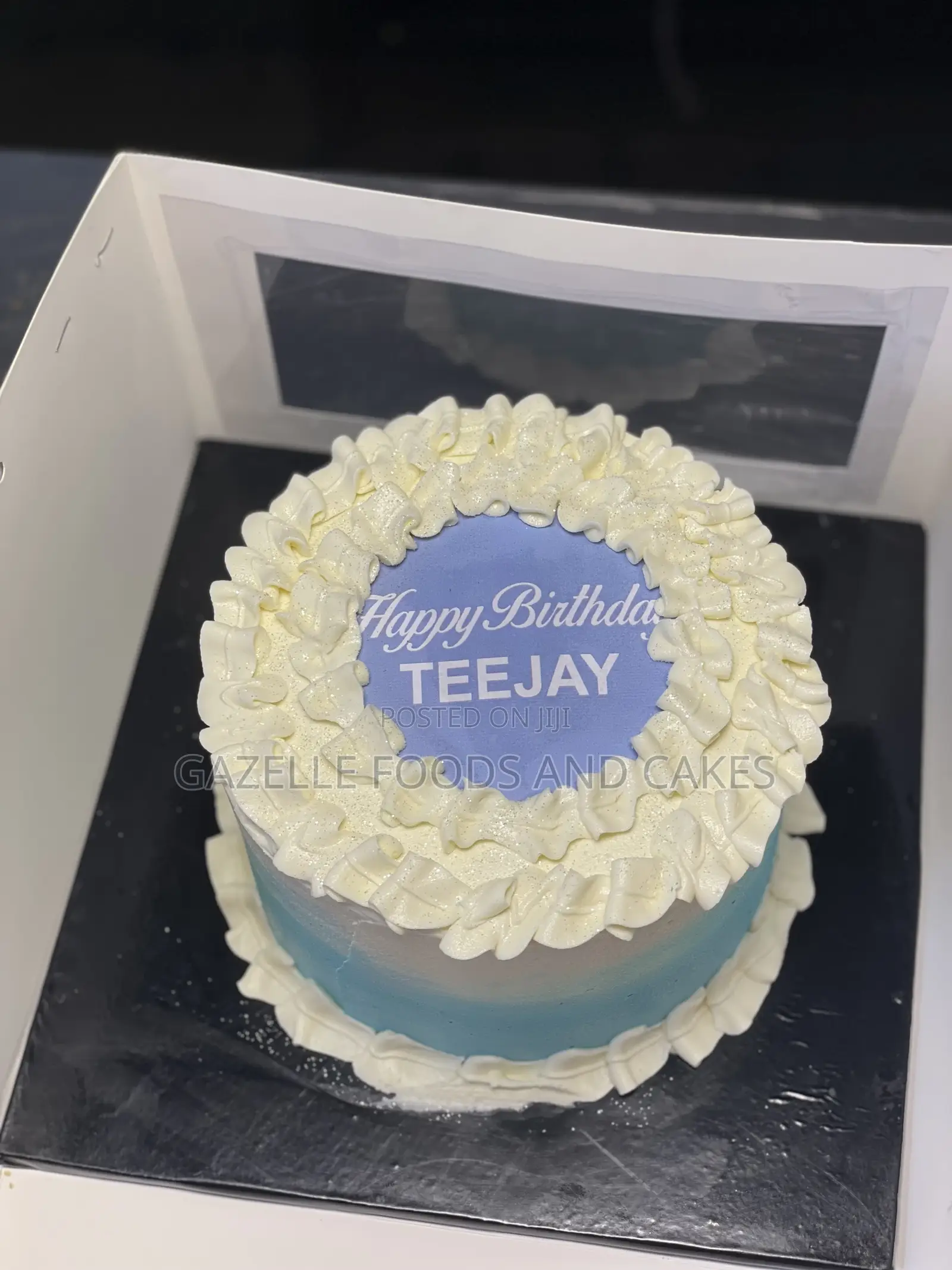 6 Inches Vanilla Buttercream Cake,Same Day Pick Up