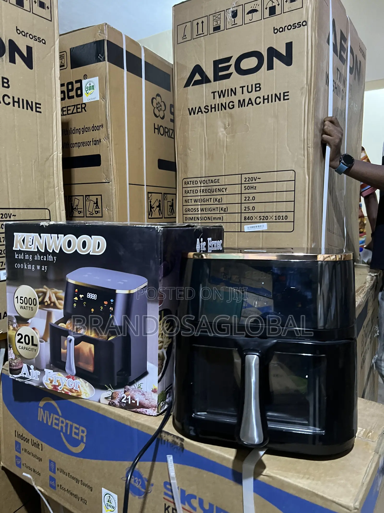 Kenwood 20l Air Fryer Designed for Consistent Results