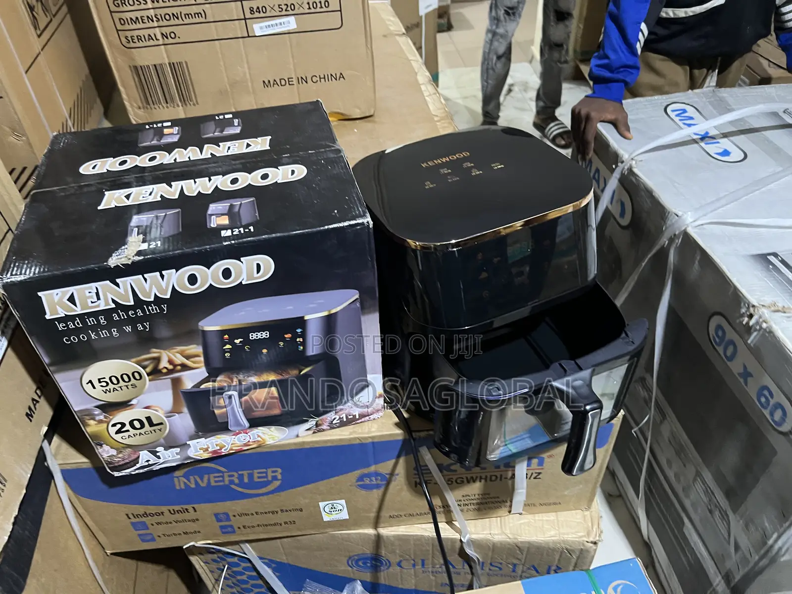 Kenwood 20l Oil-Less Cooker for Balanced Diets