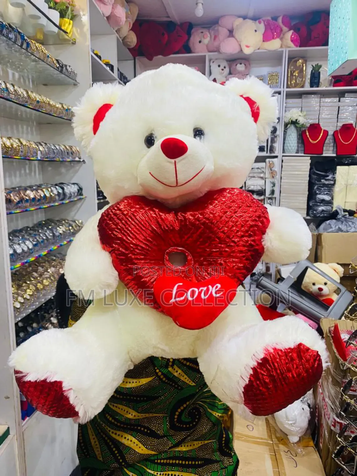 Soft Plush Teddy Bear - Valentine's and Birthday Gift