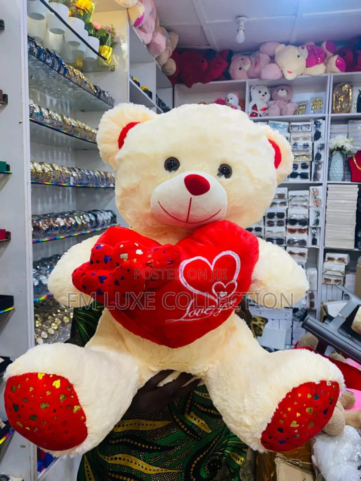 Soft Plush Teddy Bear - Valentine's and Birthday Gift