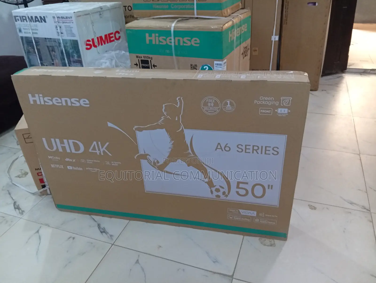 Hisense A6 50” Uhd Smart Screen