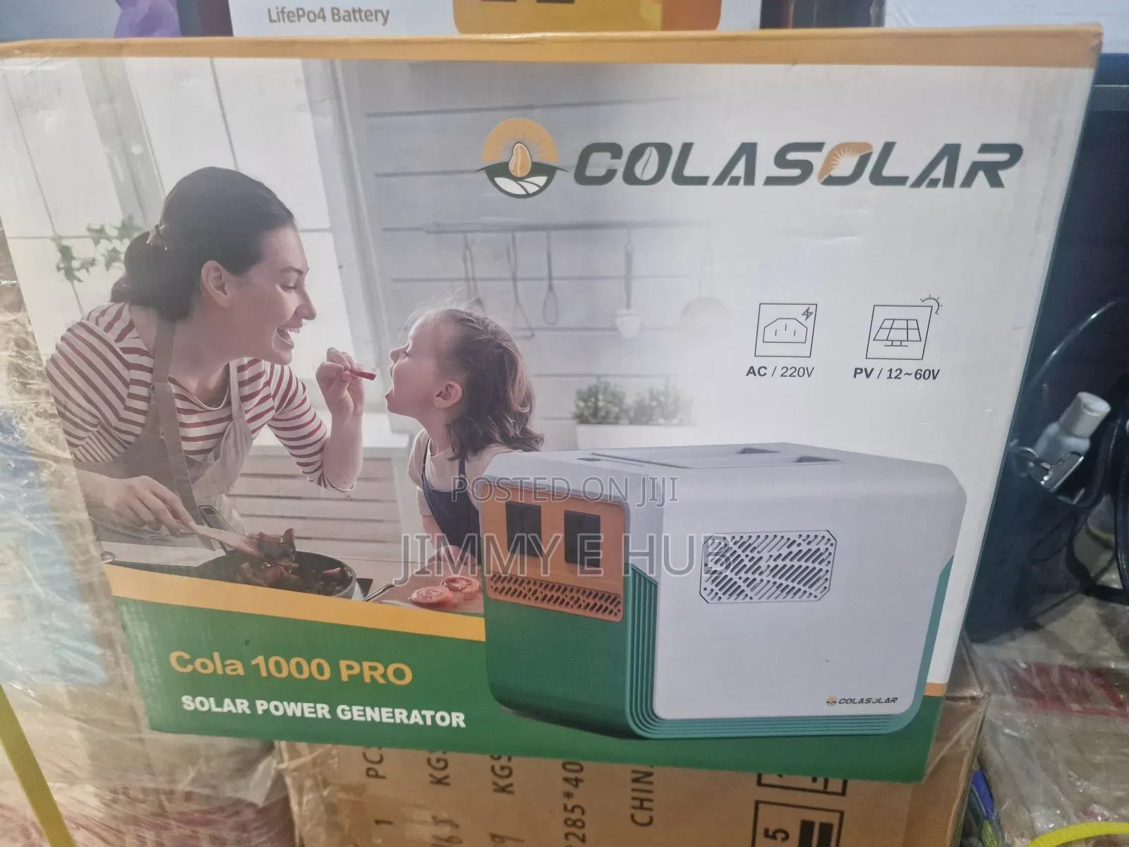 Cola Solar Power Generator