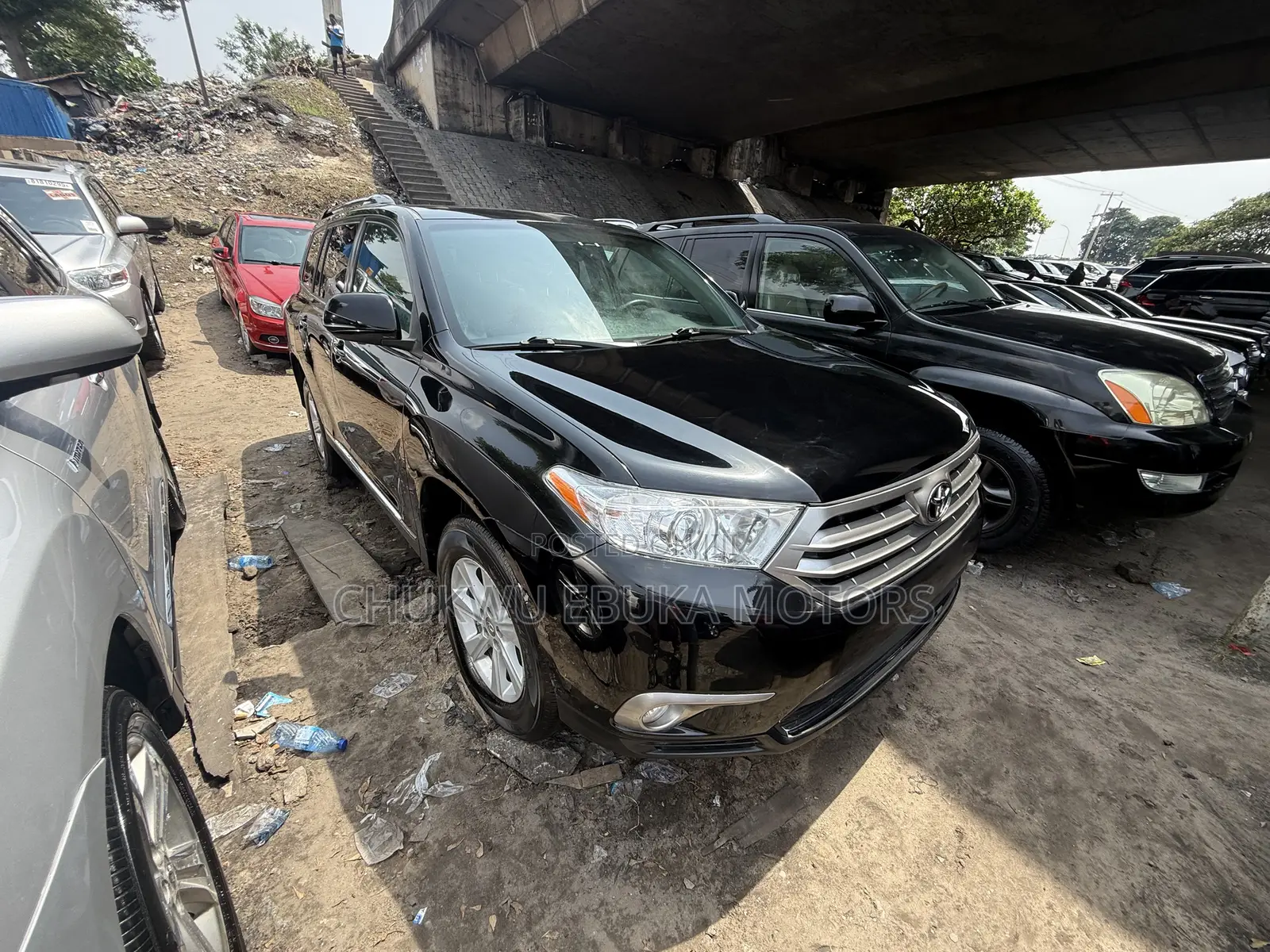 Toyota Highlander 3.5L 4WD 2013 Black