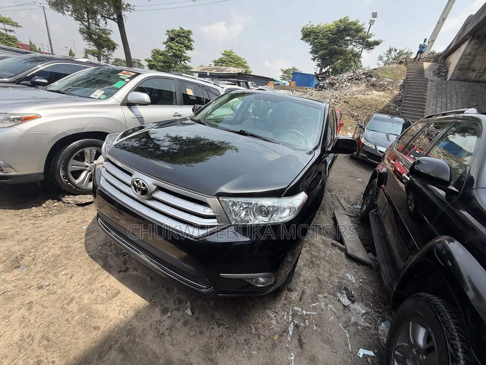 Toyota Highlander 3.5L 4WD 2013 Black