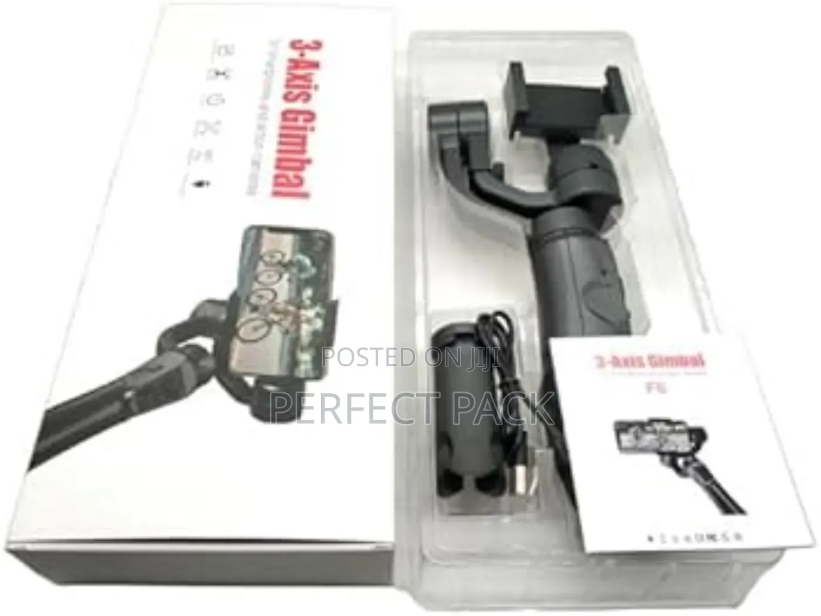 F6 3-Axis Handheld Gimbal Stabilizer for Smartphones/Action Cameras.