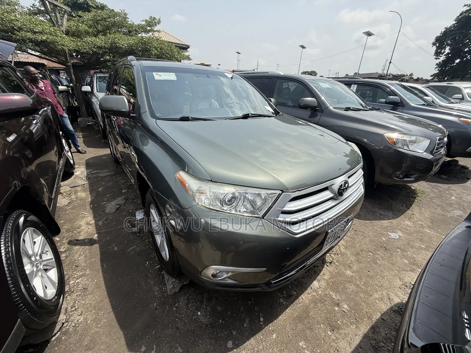 Toyota Highlander Limited 2012 Green