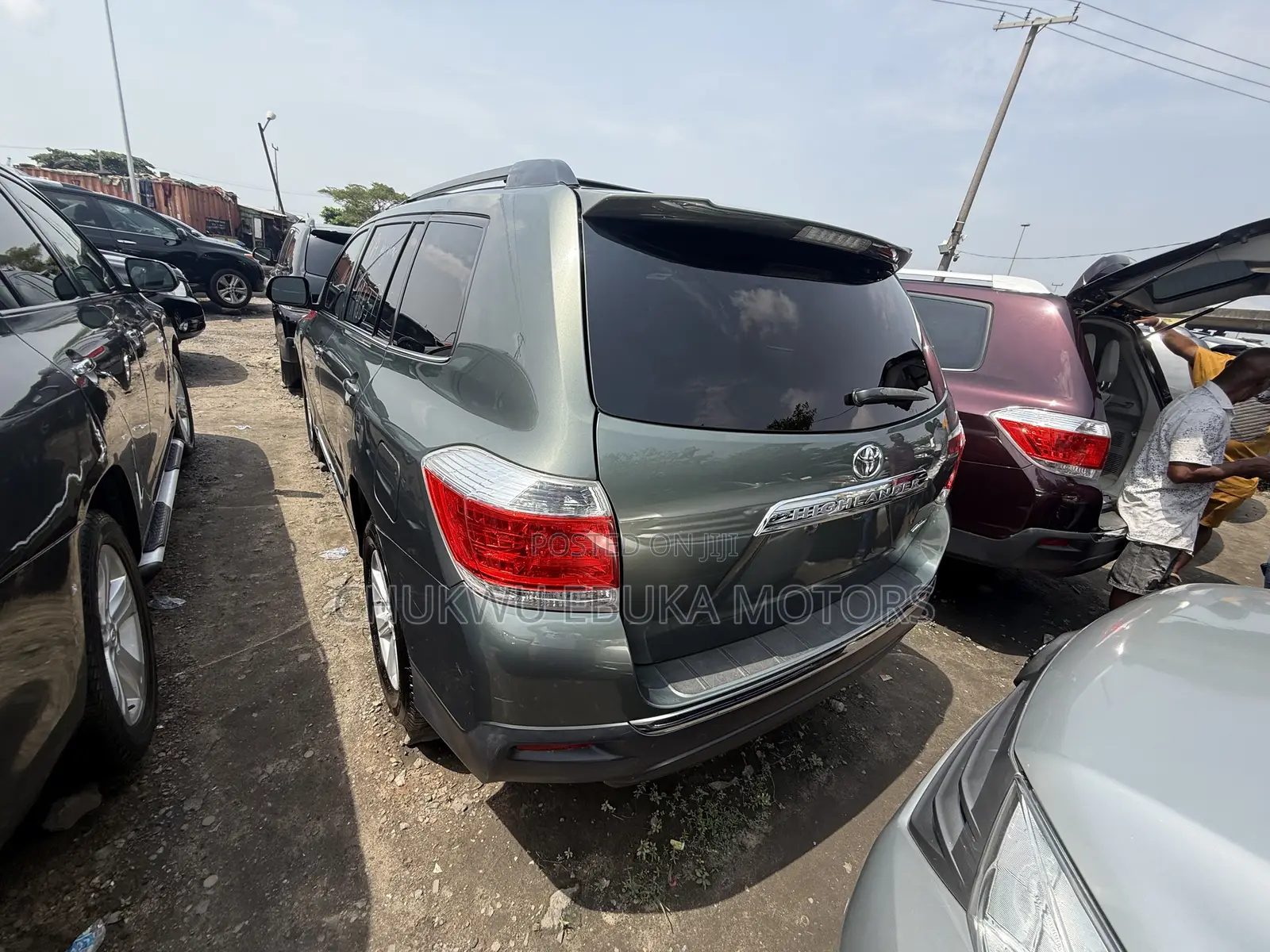 Toyota Highlander Limited 2012 Green