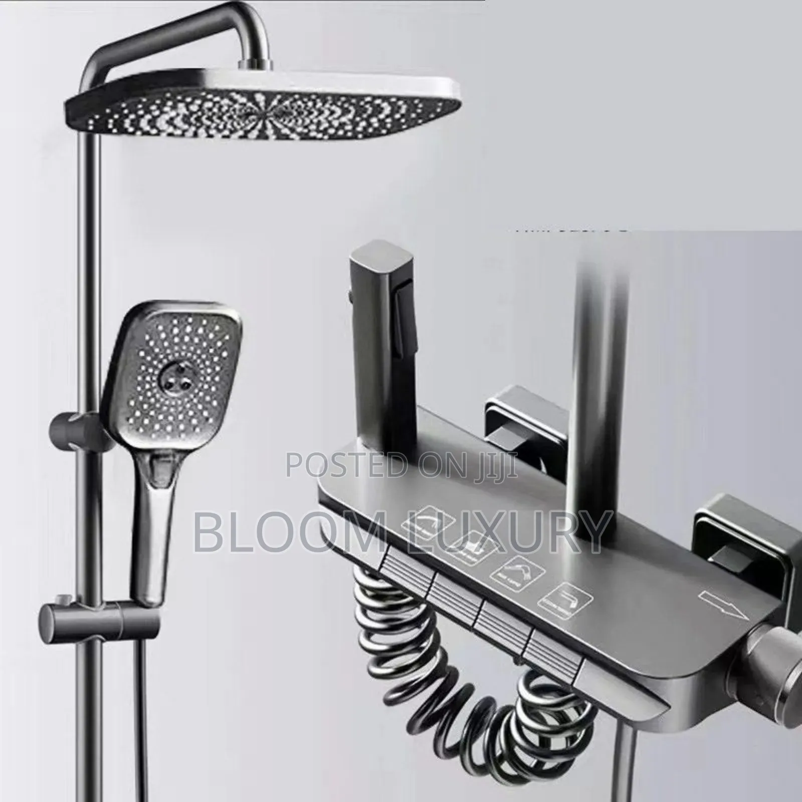 Grey Quality Surface Shower