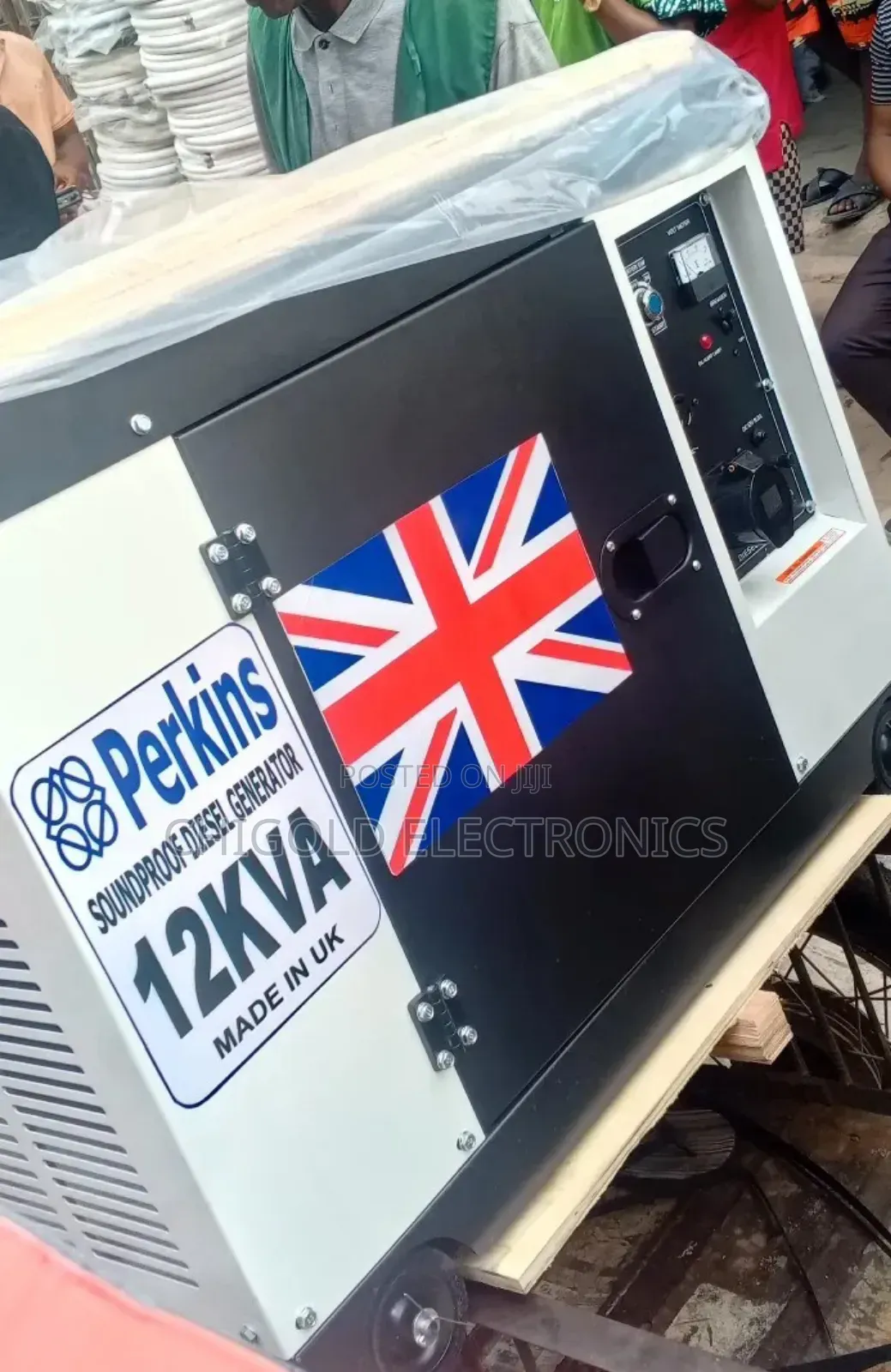 Original Perkins Generator Diesel 100% Copper Coil 12 Kva Maiden Uk