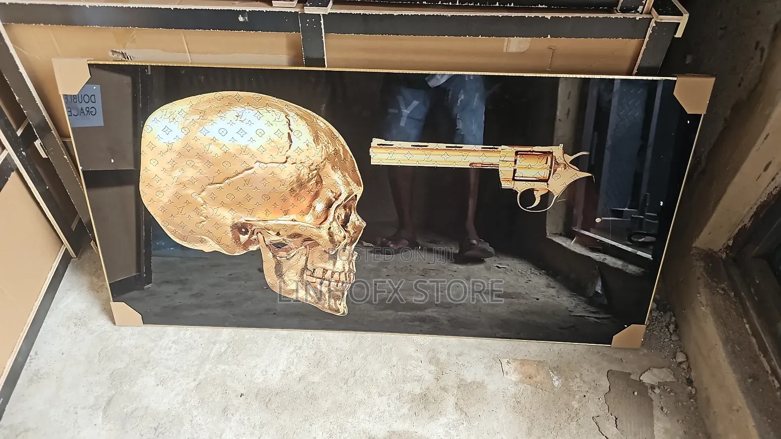 60 By 120 3d Block Glass Wall Frame