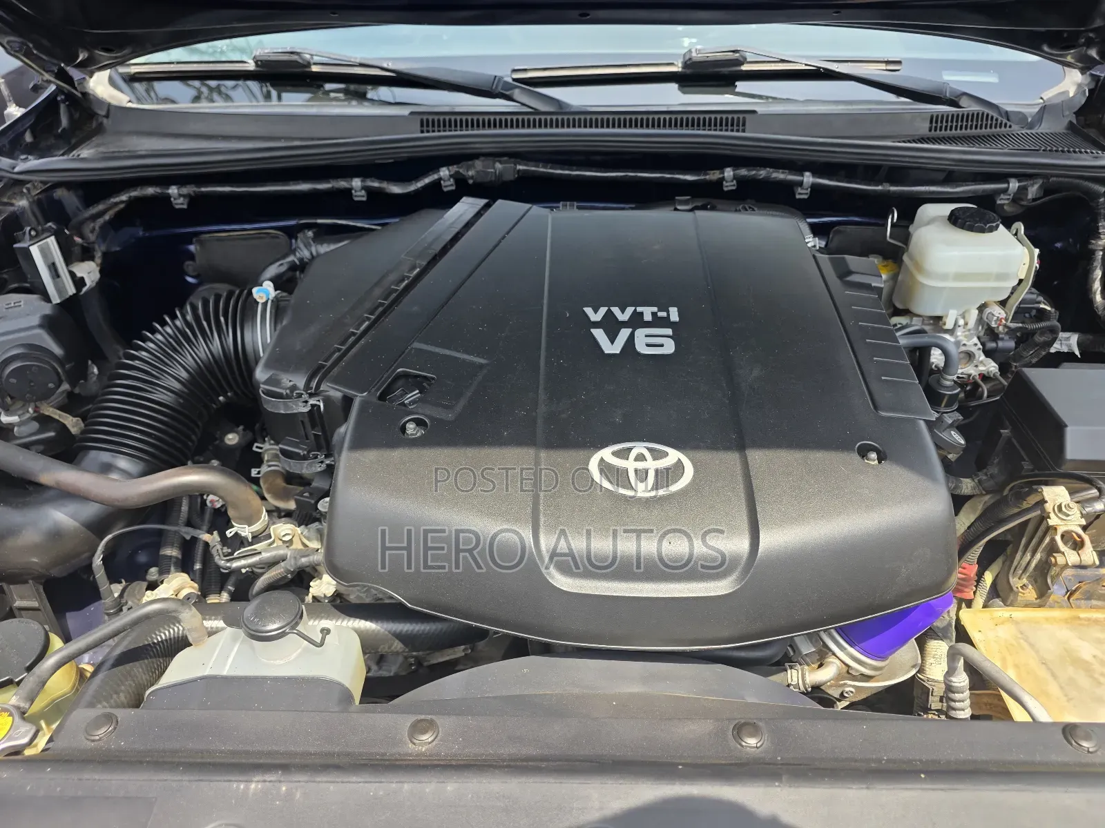 Toyota Tacoma Double Cab 4x4 4.0L V6 5-Speed Automatic 2013 Blue