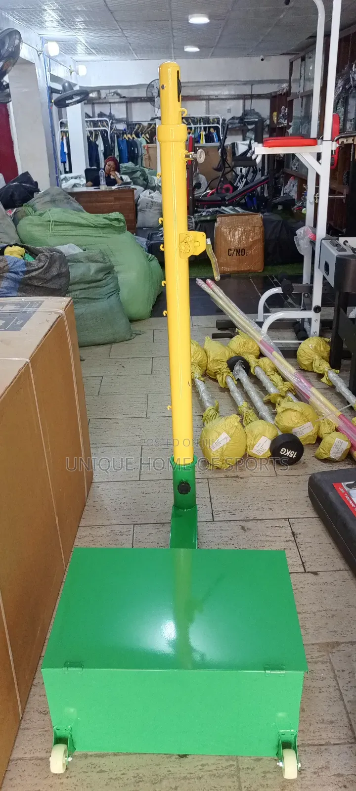 Multi - Functional Post For Badminton, Volleyball Ans Lawn Tennis