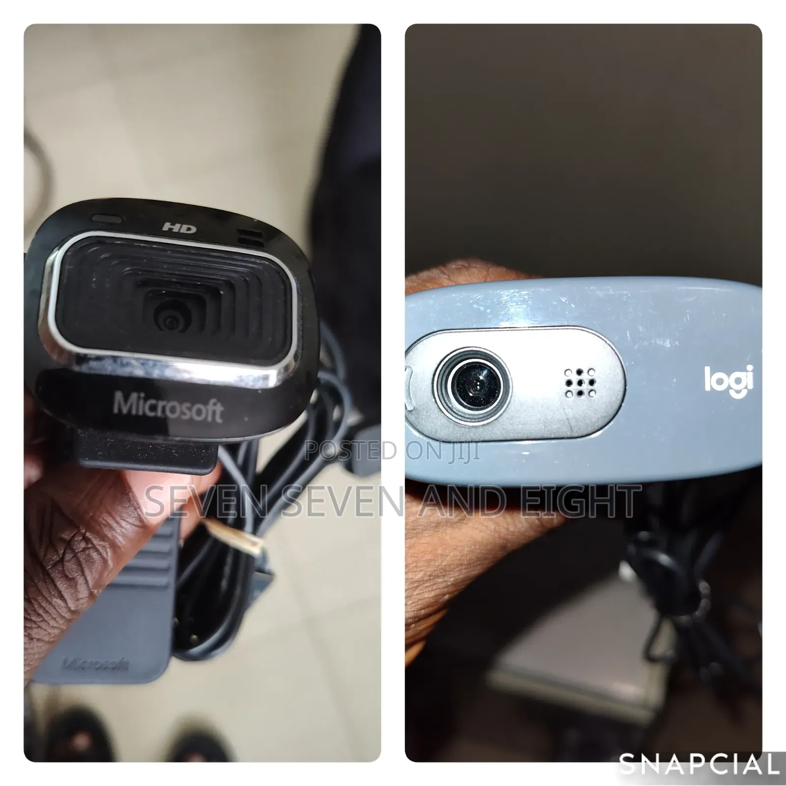 Microsoft Lifecam Hd 3000+Logitech C270 Webcam
