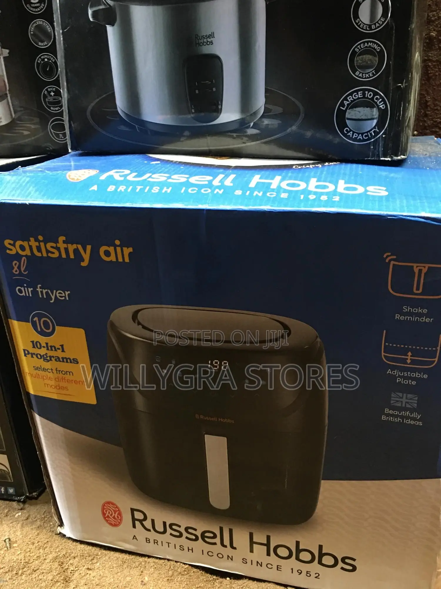 Russell Hobbs Satisfry 8 Litres Extra Large Digital Air Fryer