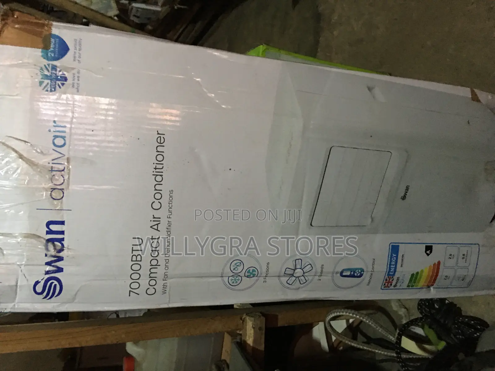 Swan, Air Conditioner With Dehumidifier Function.