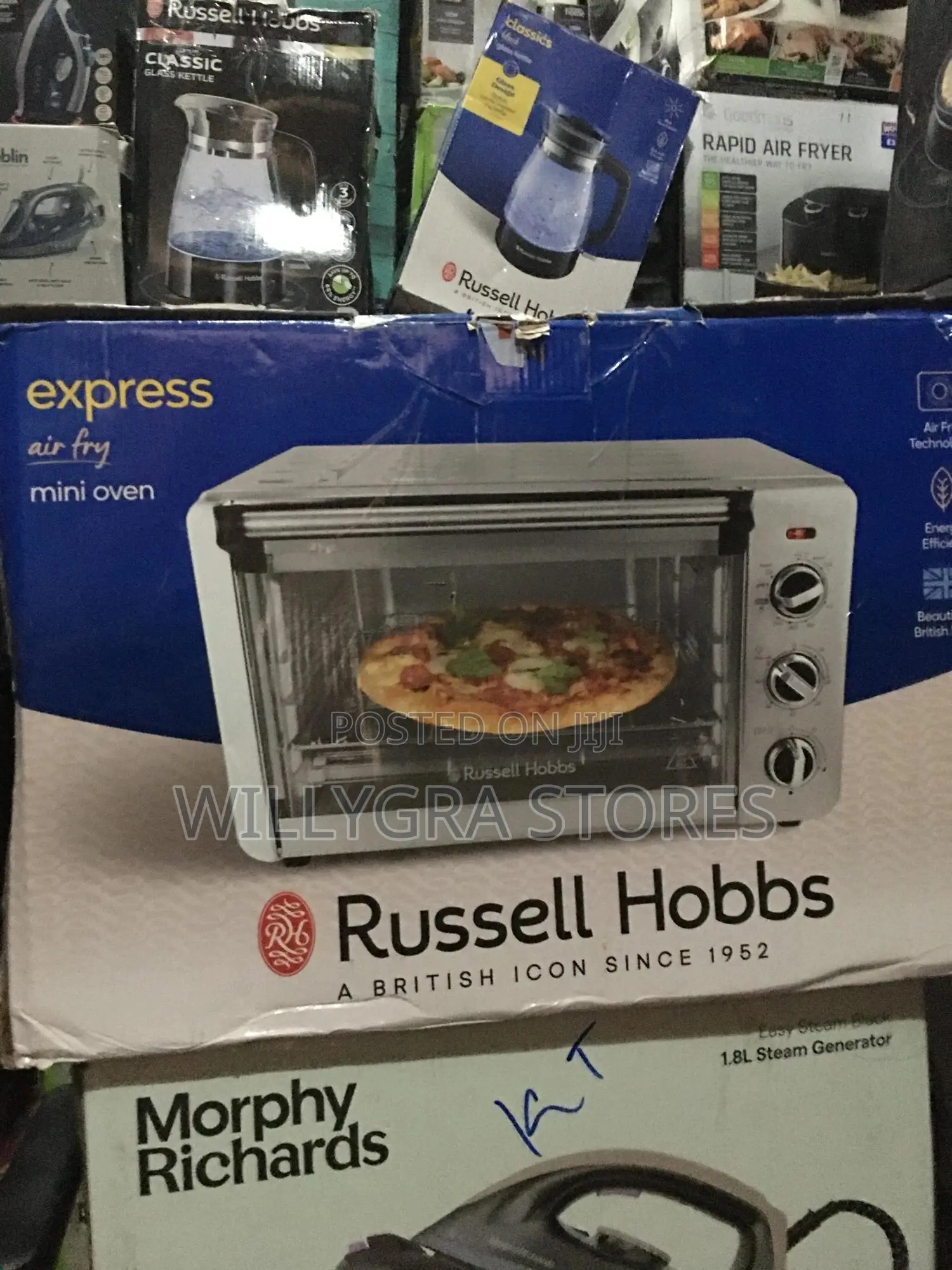 Russell Hobbs Express Air Fry Mini Oven - Stainless Steel