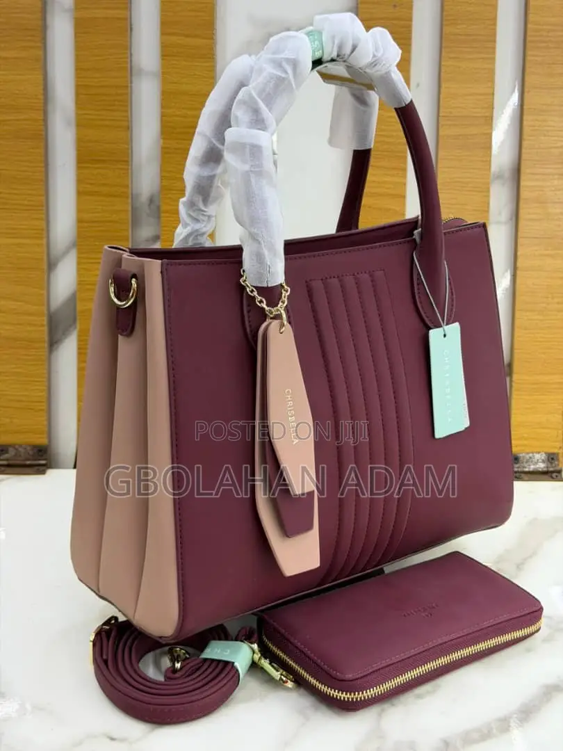 Chrisbella Structured Top-Handle Handbag