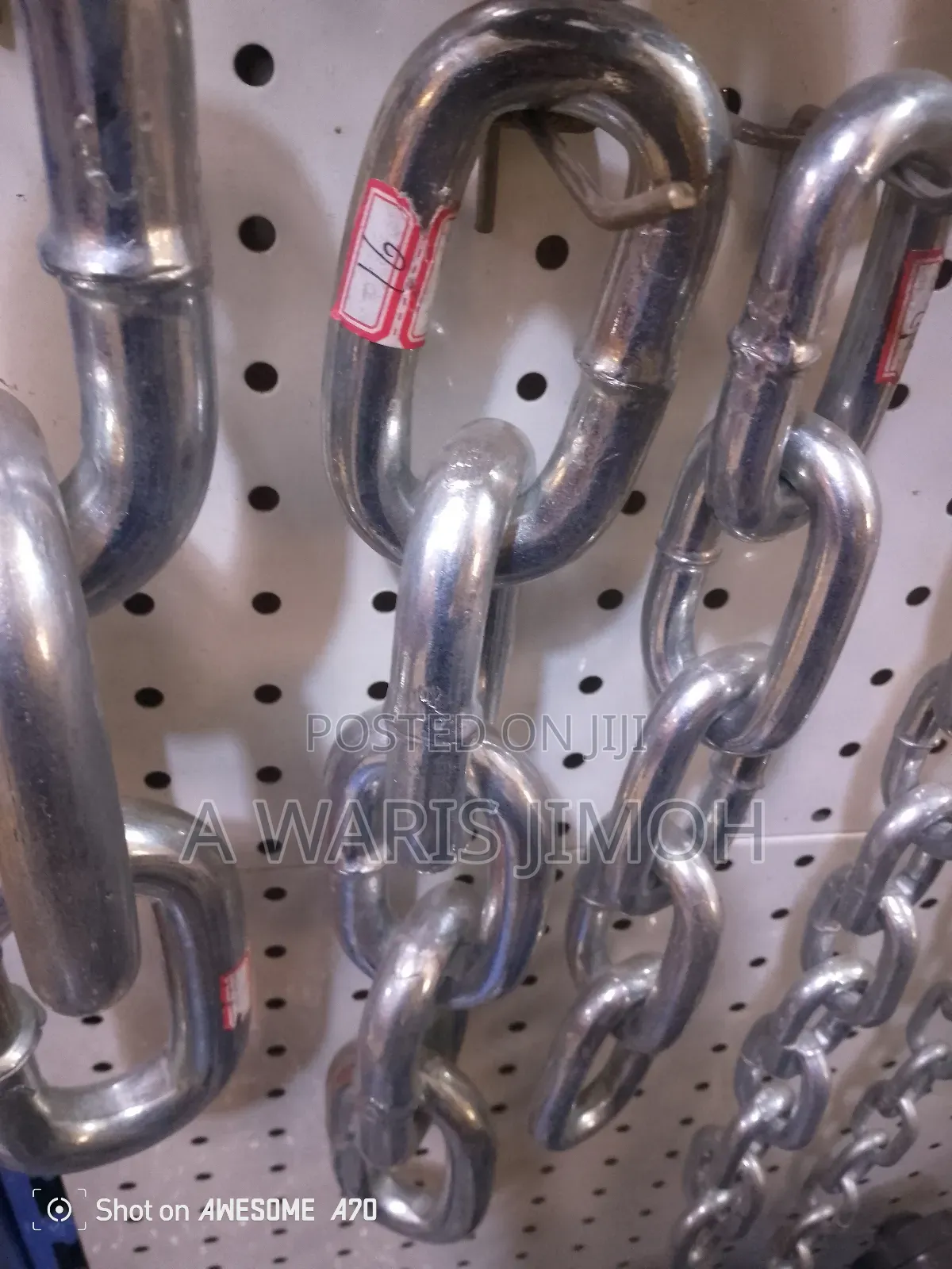 16mm Galvanized Steel Chain