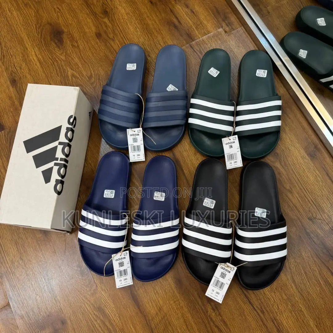 Original Aqua Adidas Slides