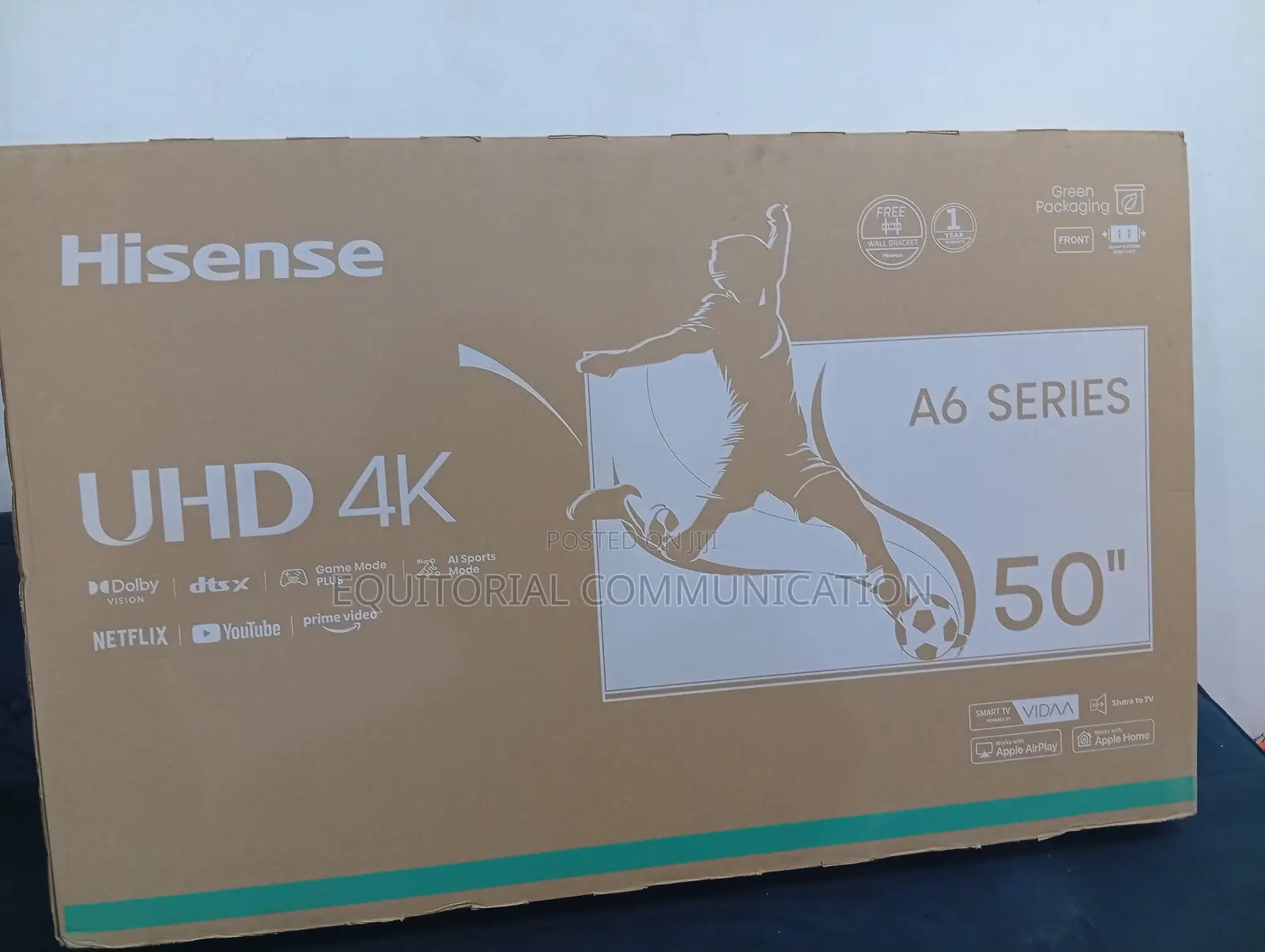 Hisense 50a6n 50 Inch Vidaa Smart Tv