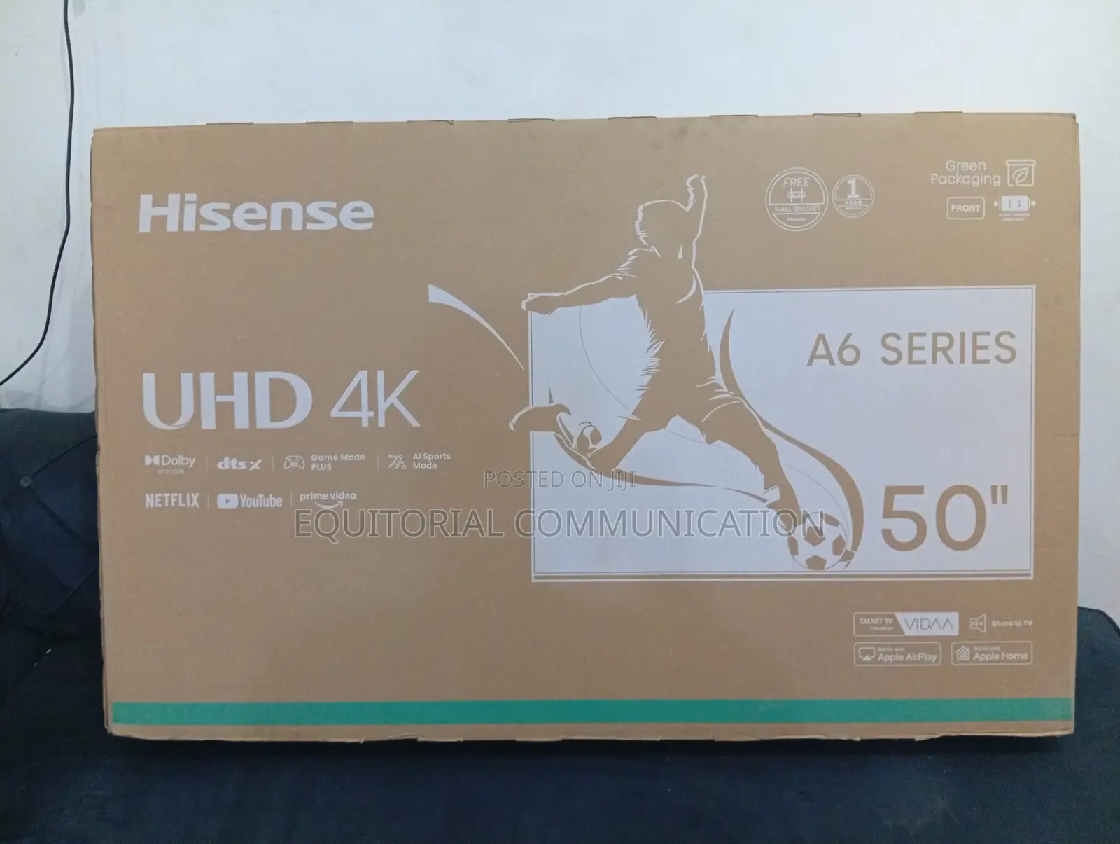Hisense 50a6n 50" Ultra Hd Smart Tv