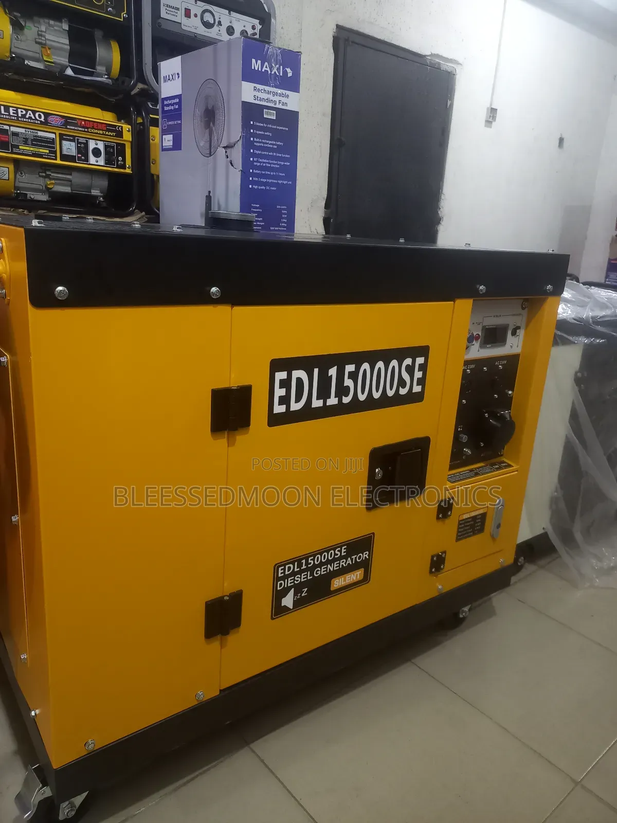 Ed Pure 3.5mm Cooper Wire Soundproof Diseal Generator 15kva