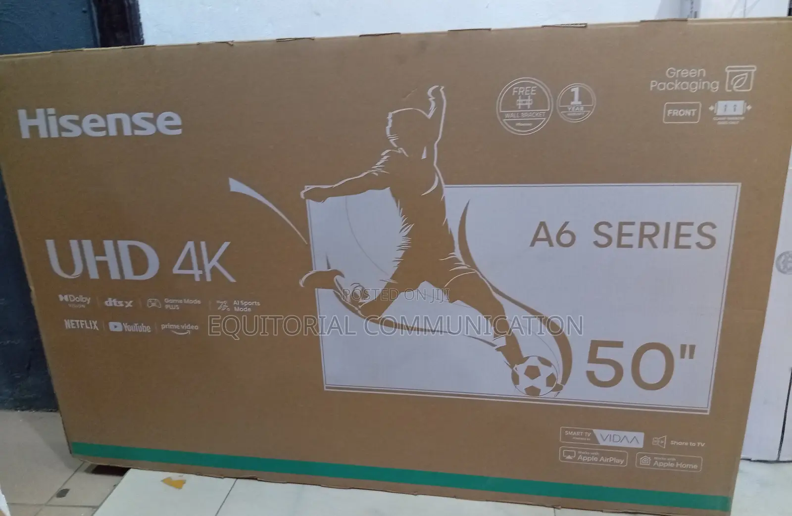 Hisense 50a6n 50 Inch Smart Tv – Crystal Clear