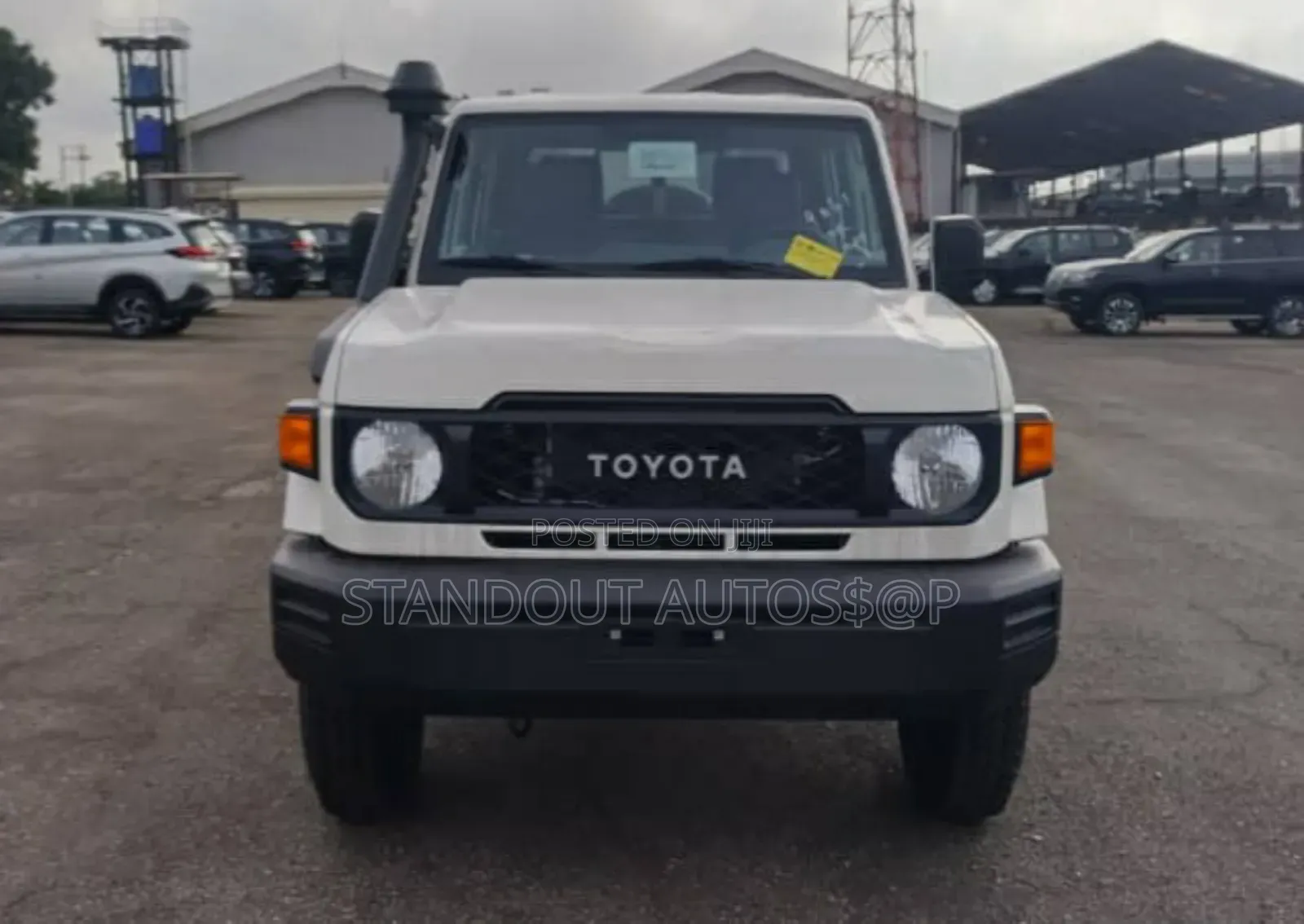 New Toyota Land Cruiser 2025 White