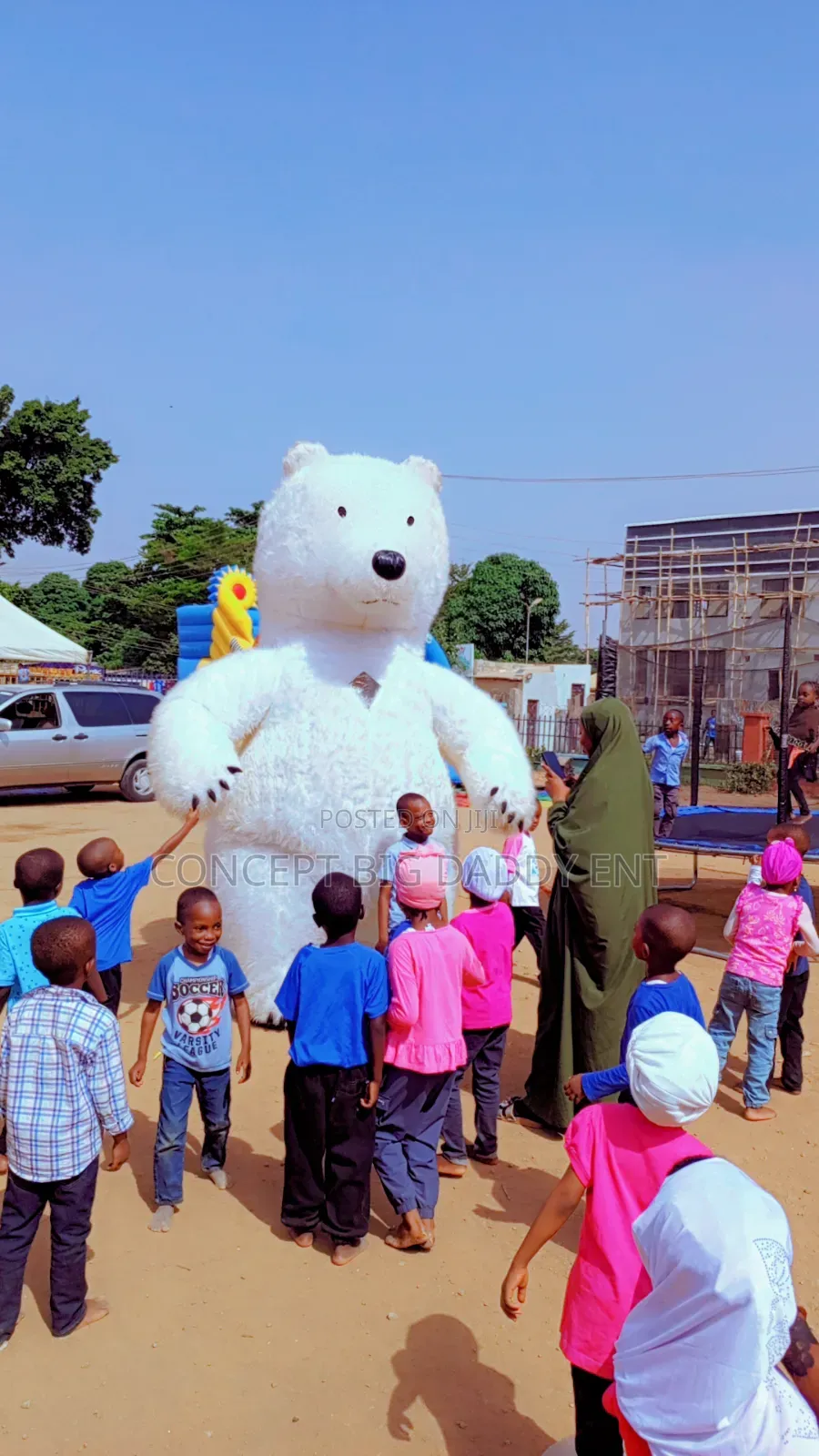 Polar Bear Mascot for Rent