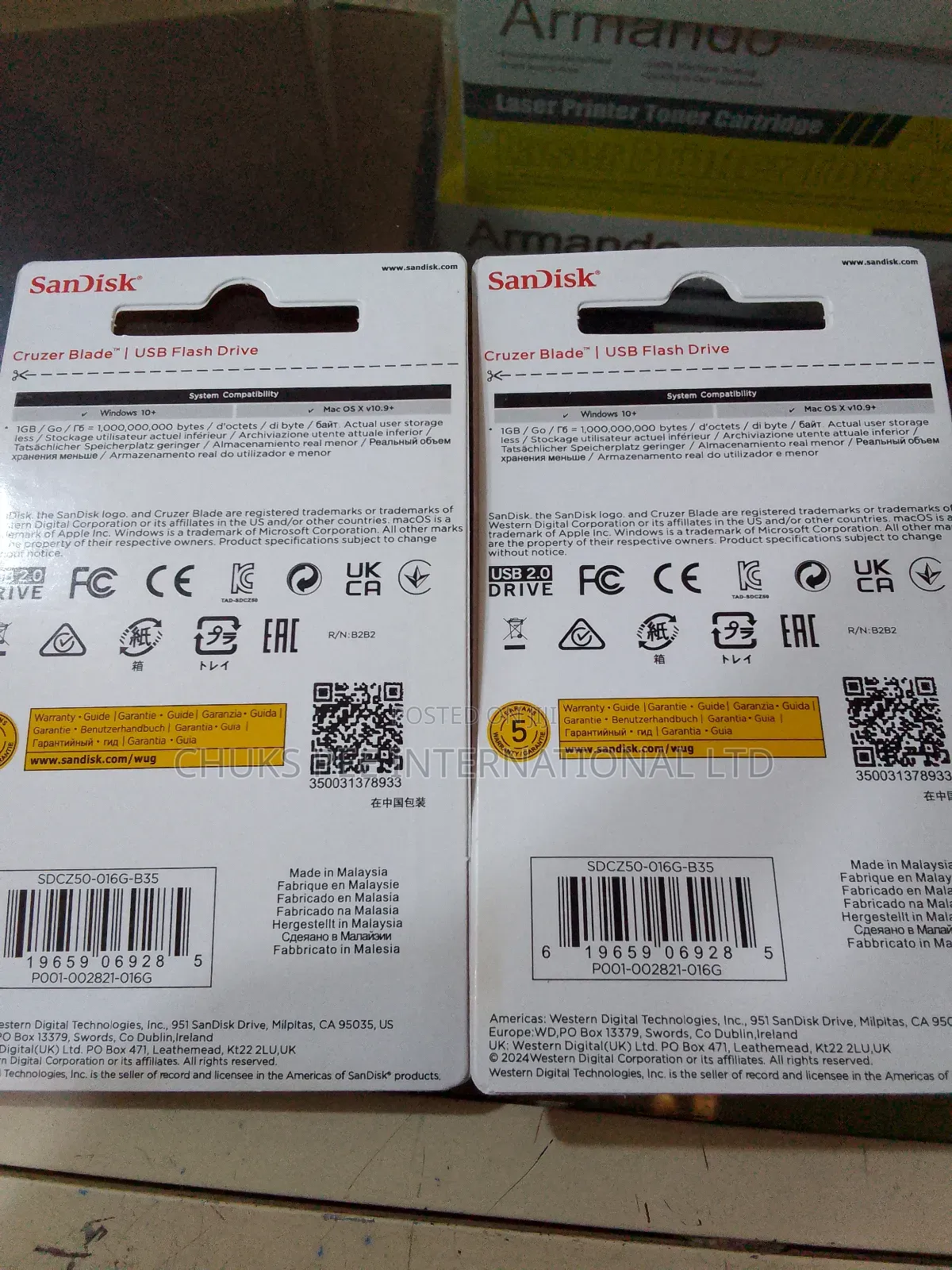 Sandisk Cruzer Blade Usb 2.0 Flash Drive