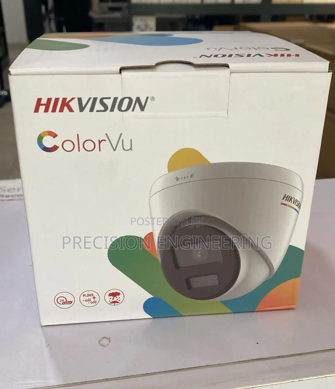 Hikvision Ds-2cd1327g0-l 2mp Colorvu Fixed Turret Network Camera