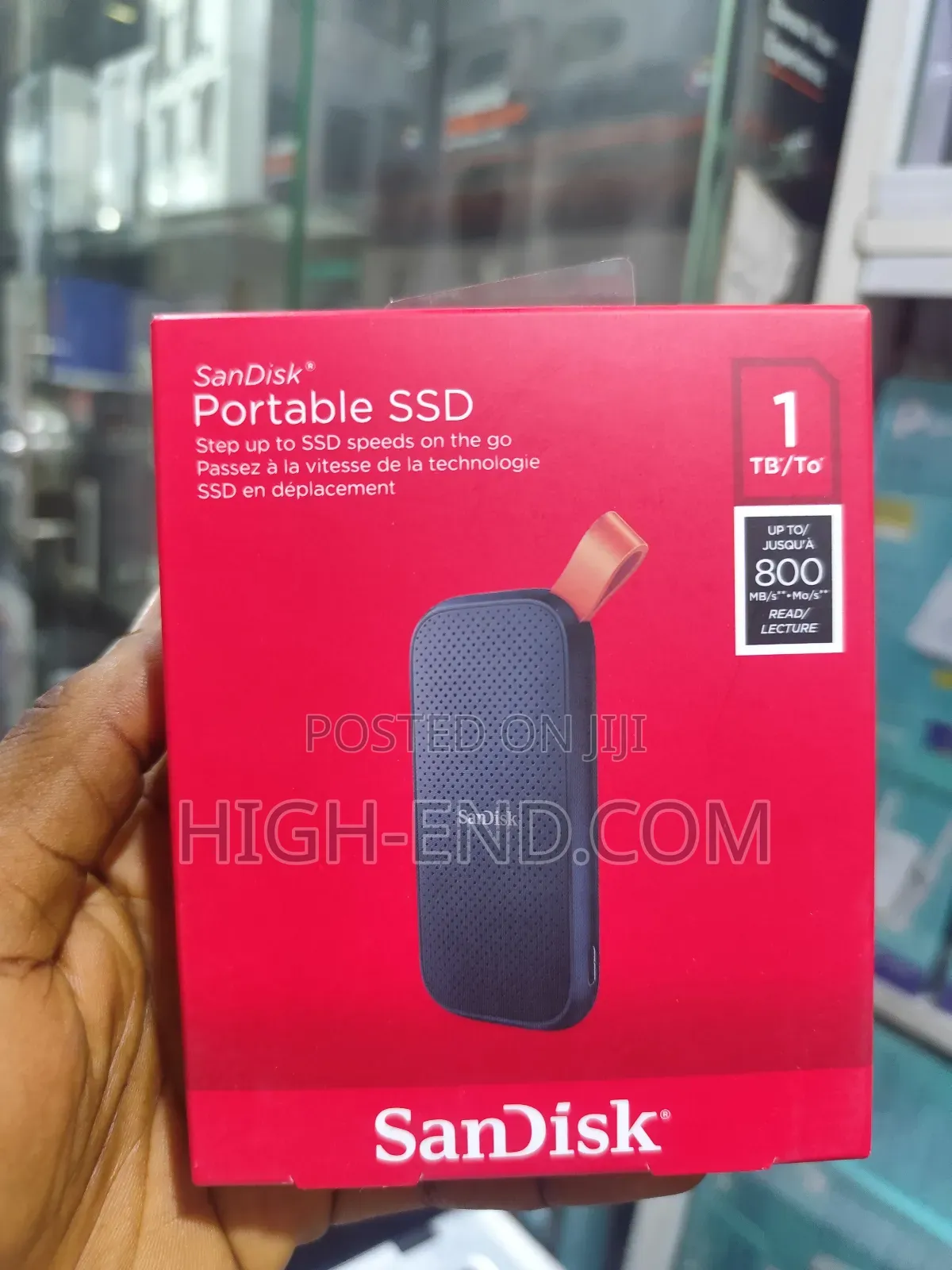 Sandisk Portable SSD 1tb 800mb/S