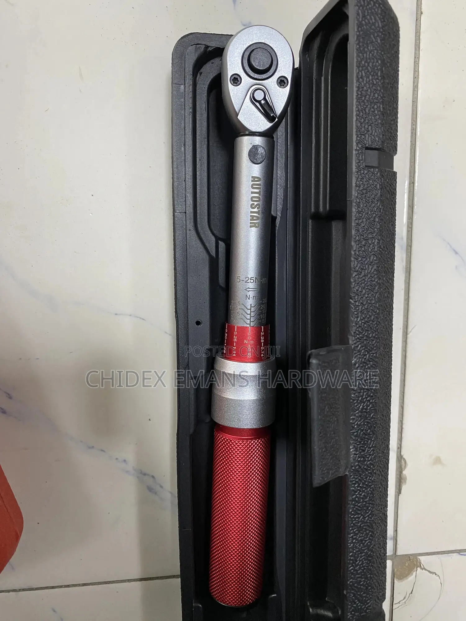 1/4” Torque Wrench 5-25nm